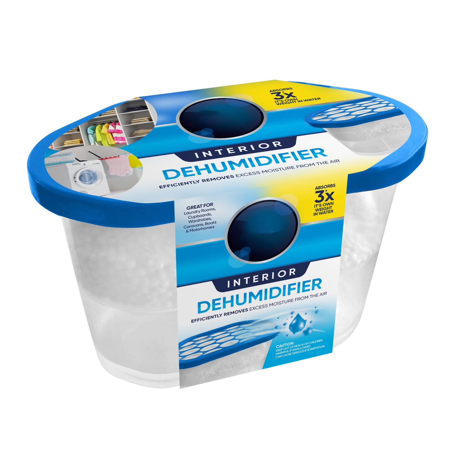 Vivo Technologies Interior Dehumidifier Pack of 10 X 500ml | Stops Damp, Mould & Condensation 5