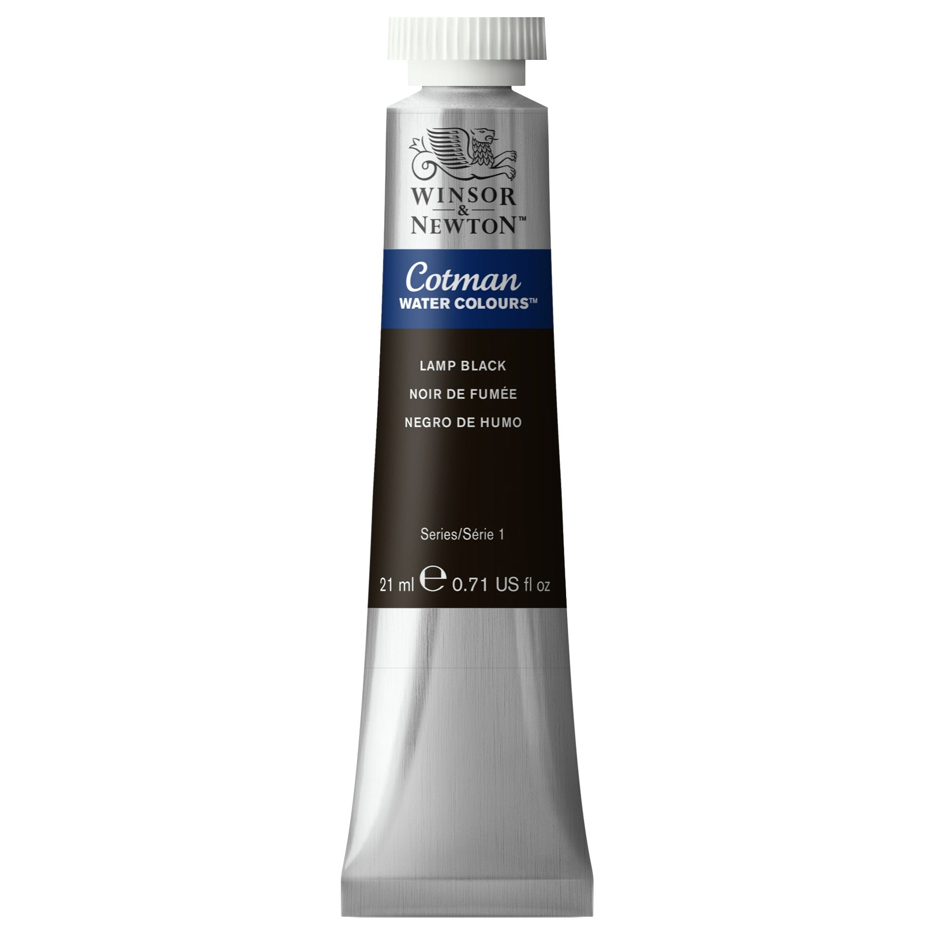 Winsor & Newton Cotman Water Colour Tube - Lamp Black | 21 ml 1