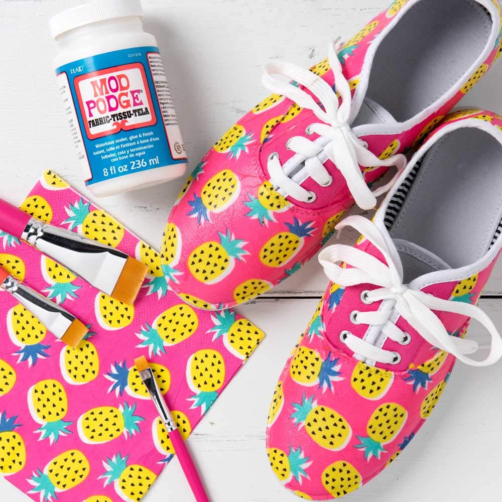 Mod Podge CS11218 Fabric Embellishment Glue - 8 oz Gloss Finish | Machine Washable 4
