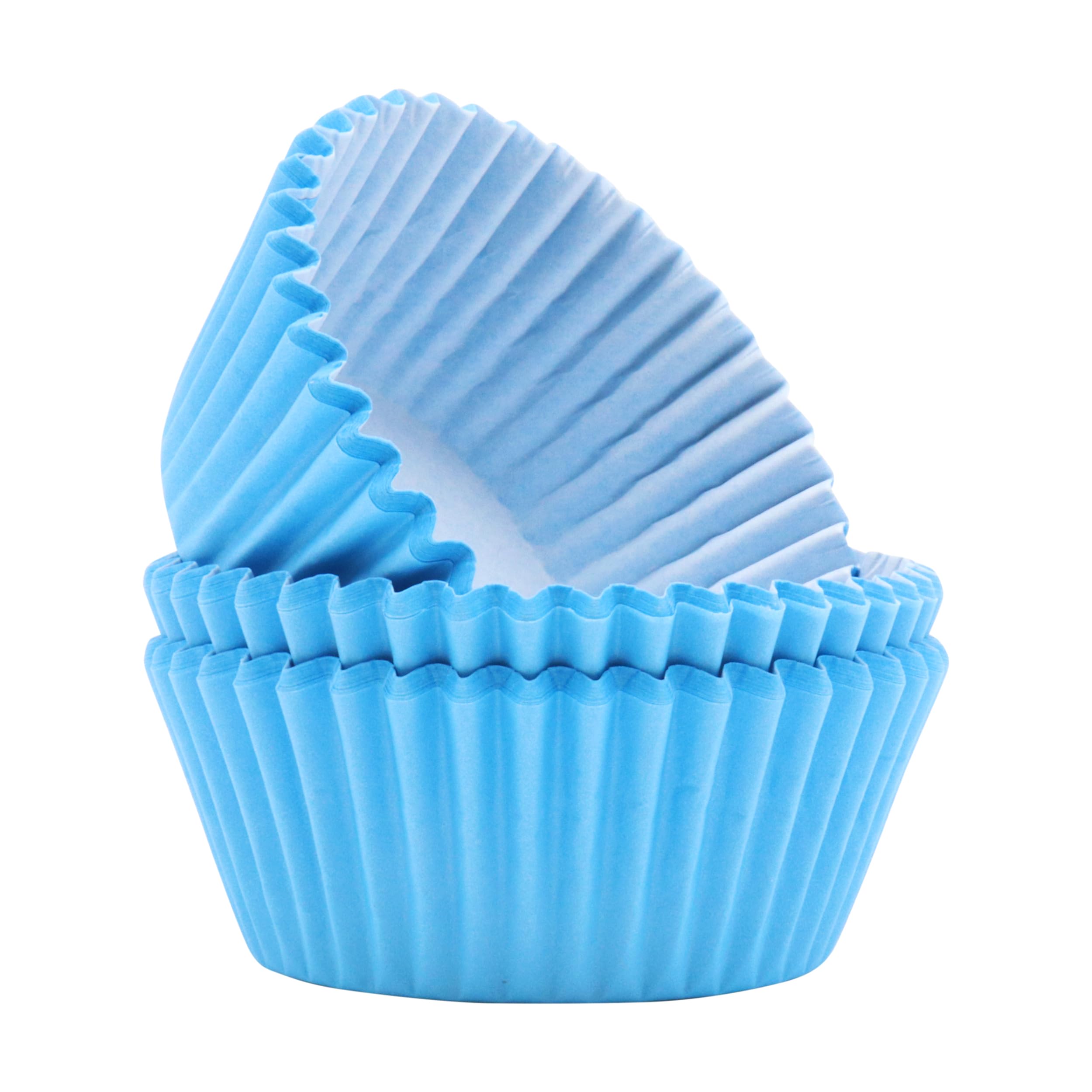 PME Cupcake Cases - Light Blue | 60 Pack | Standard Size 51x30mm | Grease-Proof Paper 1