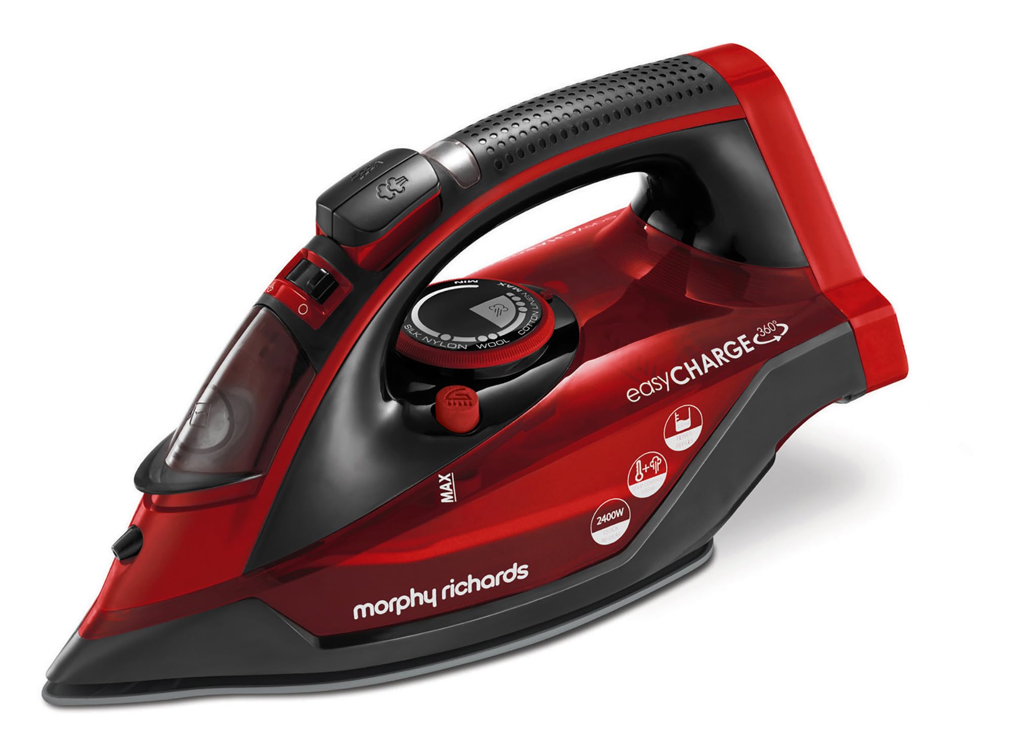Morphy Richards EasyCHARGE Cordless Steam Iron - 2400W Power | Ceramic Soleplate | Auto Shutoff 1