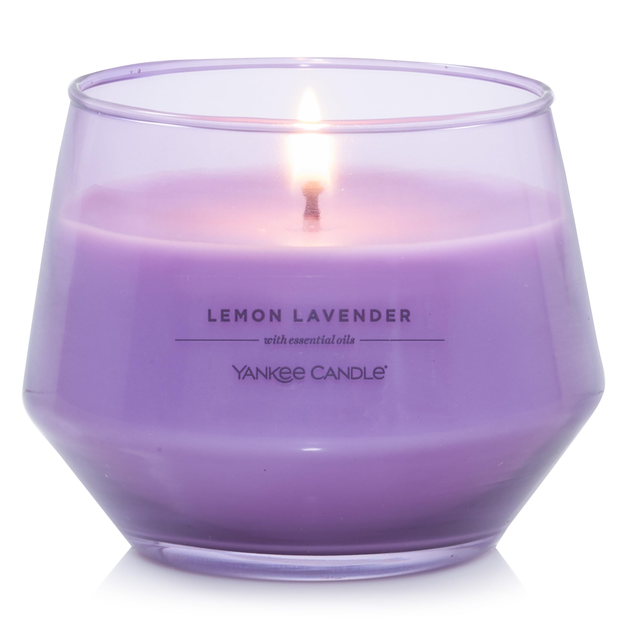 Yankee Candle Studio Scented Candle - Lemon Lavender | 35-50 Hour Burn Time | Soy Blend 1