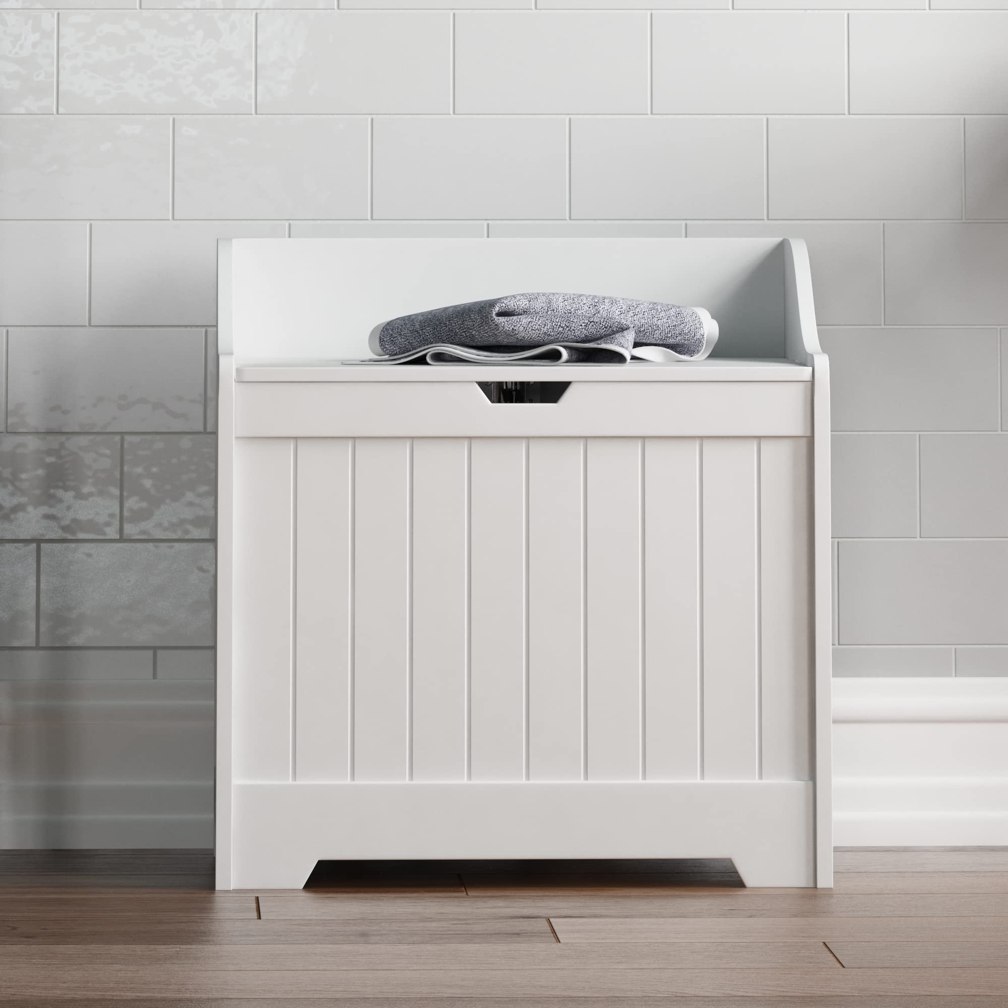 Bath Vida Priano Wooden Wall Cabinet - White Finish | MDF Construction | Versatile Storage 3