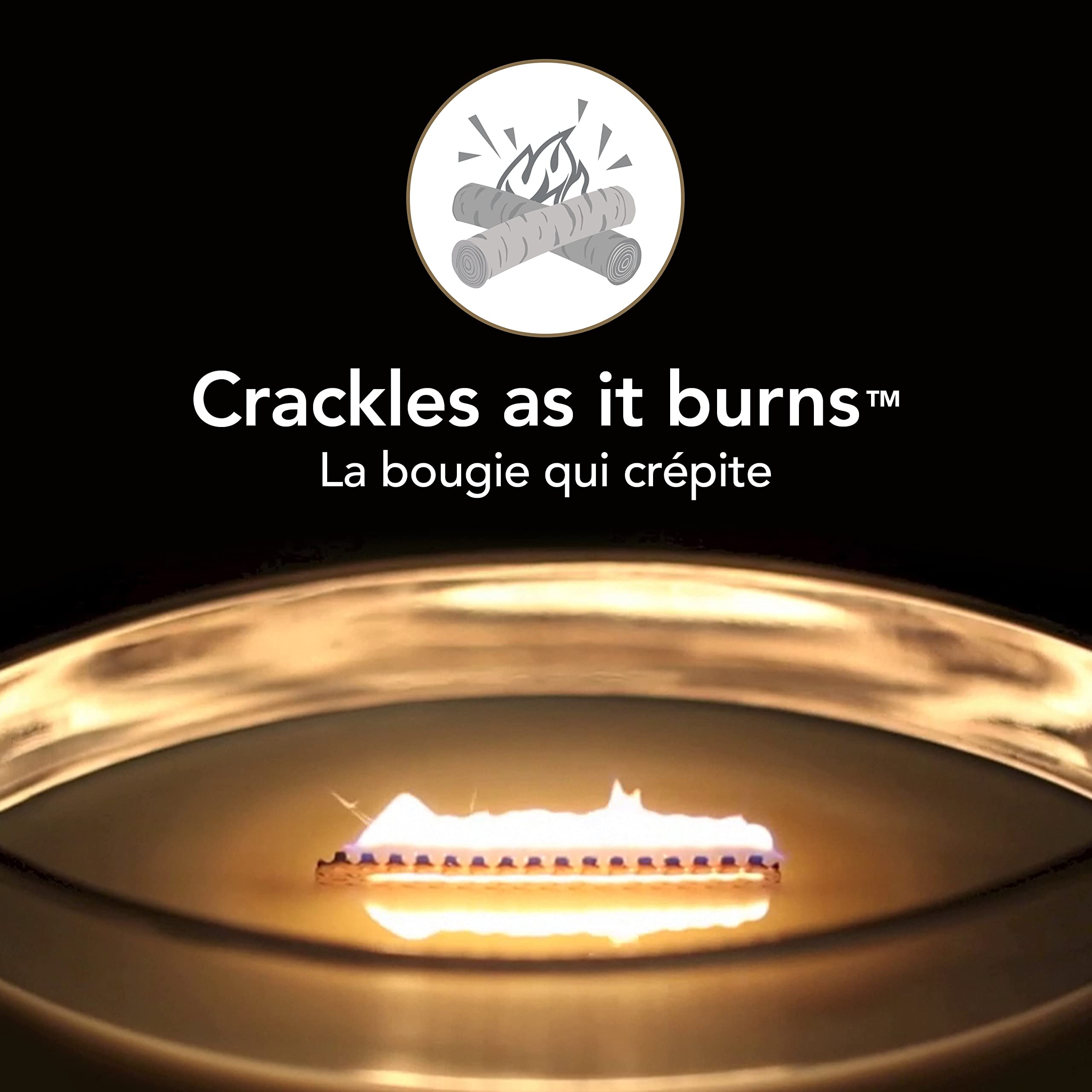 Woodwick Fireside Scented Candle - Ellipse Shape | 454g | Up to 50 Hours Burn Time 4