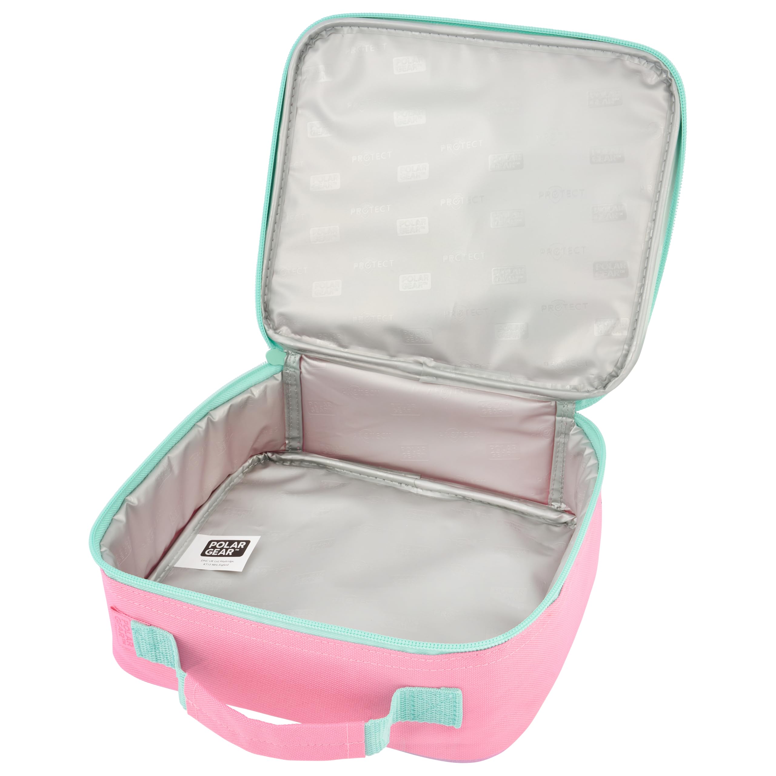 Disney Pink Insulated Lunch Bag for Girls - Snow White, Ariel, Tiana, Rapunzel | Polyester 3