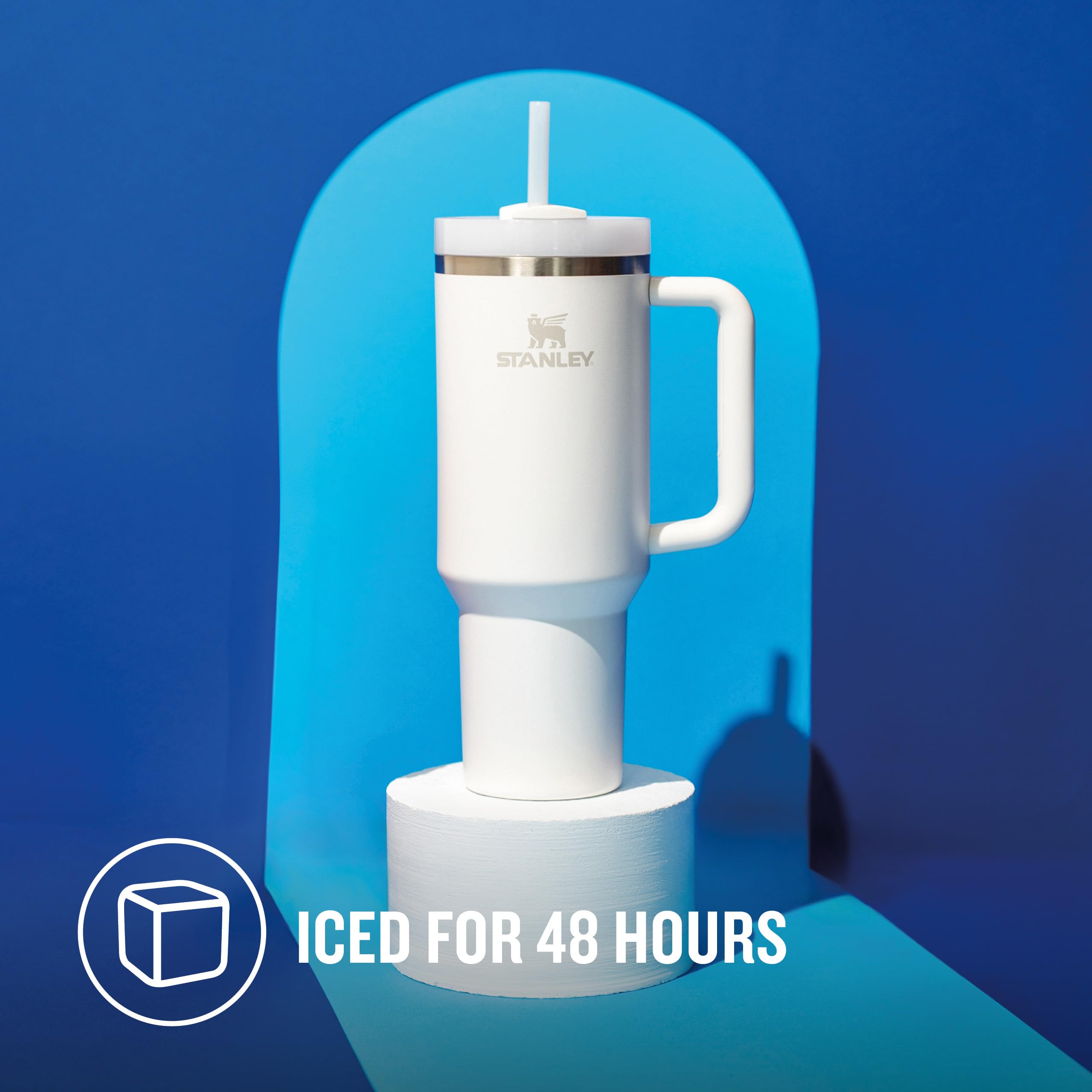 STANLEY 1913 Quencher H2.0 Flowstate Tumbler 1.2L - 48 Hours Cold with Ice | Recycled Steel 4