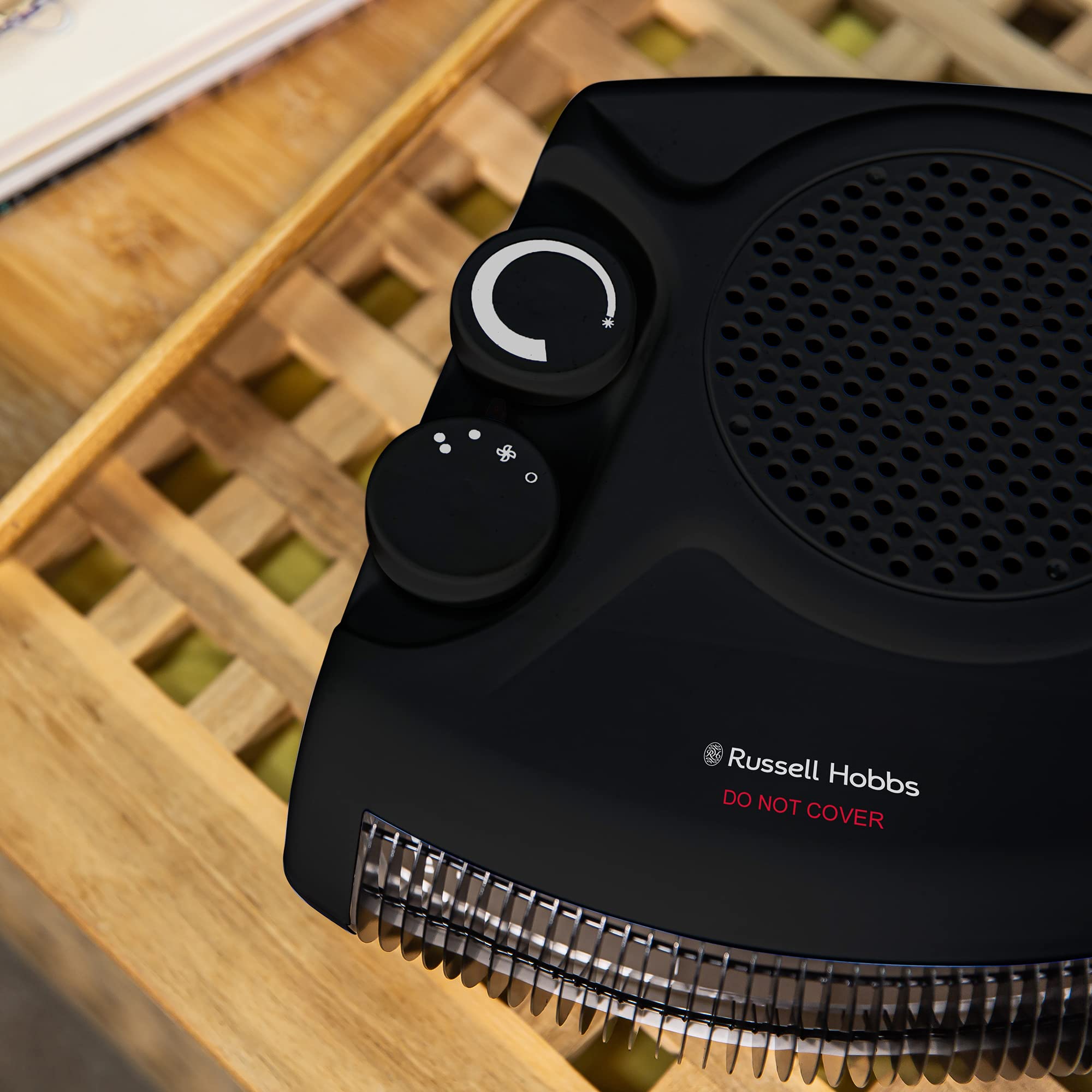 Russell Hobbs RHFH1005B 2000W Portable Electric Fan Heater | 2 Heat Settings | Up to 20m² Room Size 5