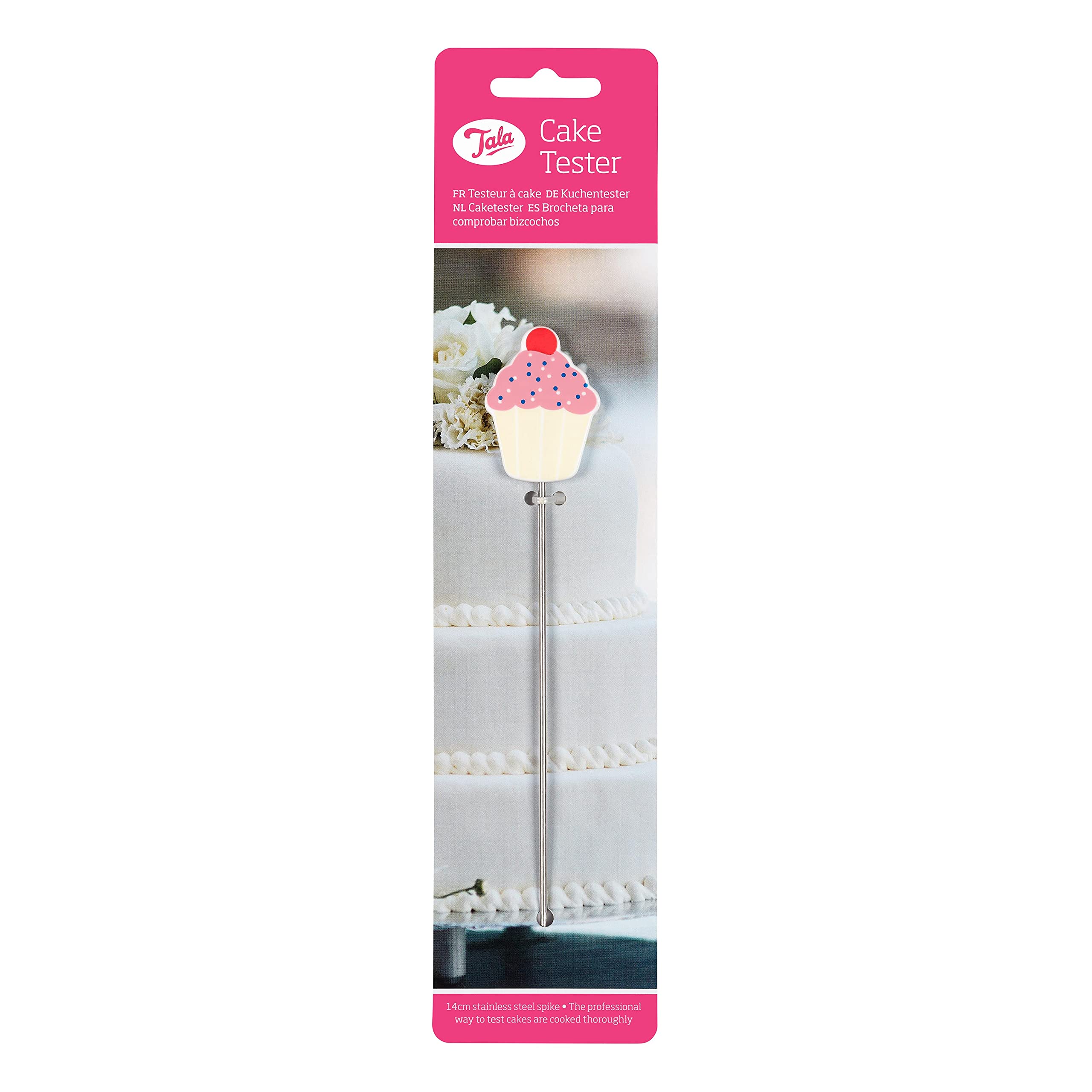Tala Stainless Steel Cake Tester - Removes Guesswork for Perfect Baking | Reusable 1