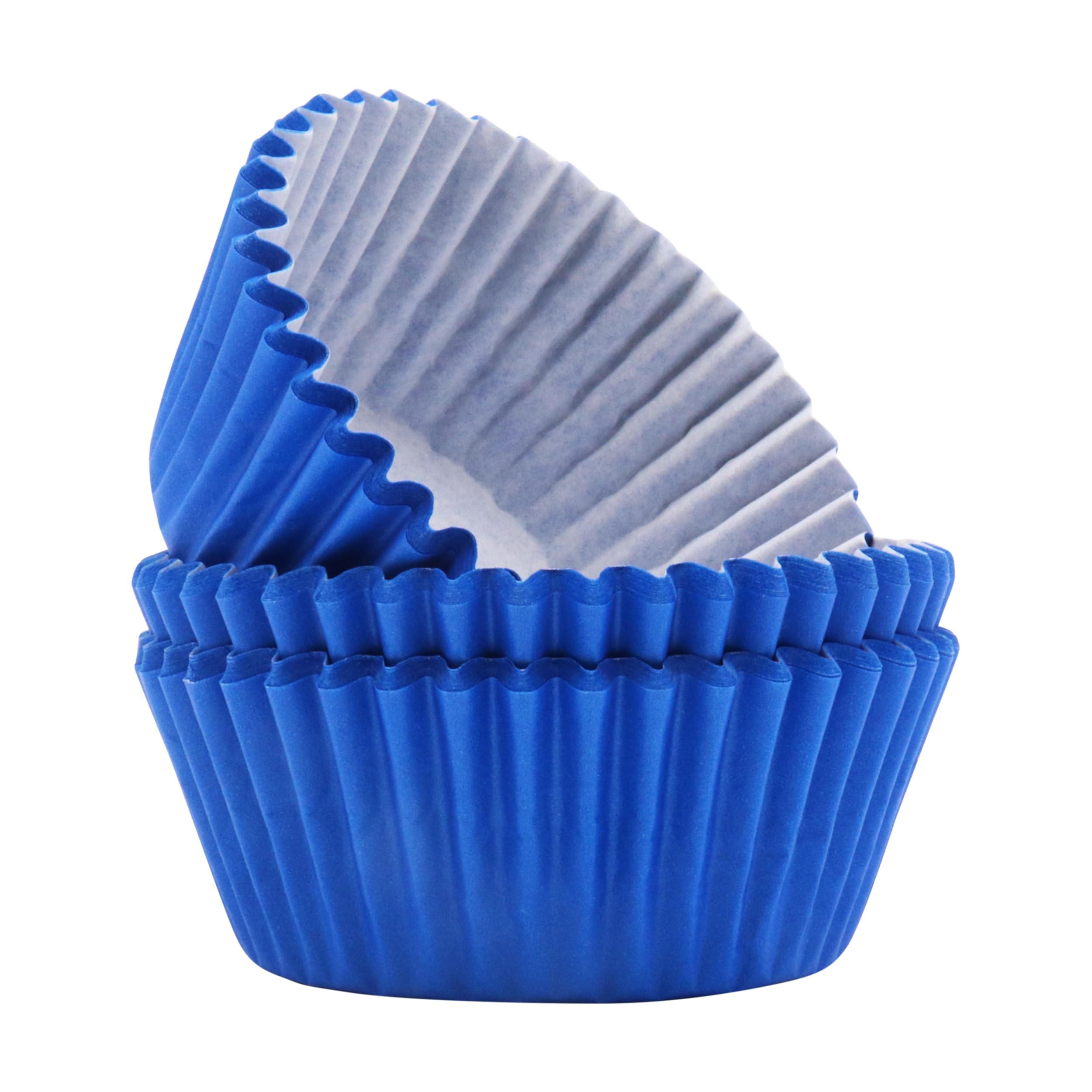 PME Blue Disposable Baking Cups - 60 Pack | Standard Size 51x30mm | Grease-Proof Paper 1