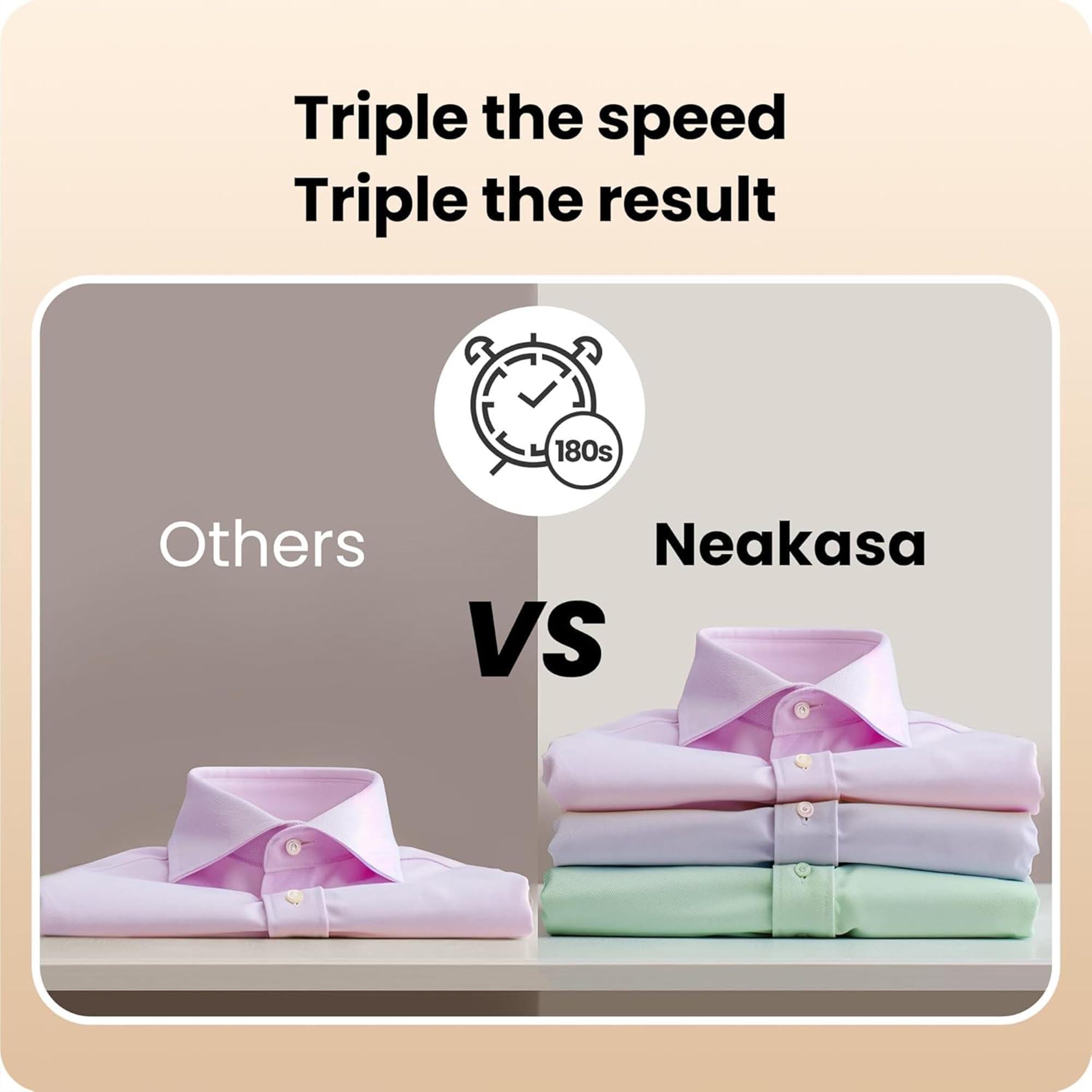 Neakasa Magic 1 Vacuum Garment Steamer - AirIron Technology | 2300Pa Suction | 30s Heat-Up 4