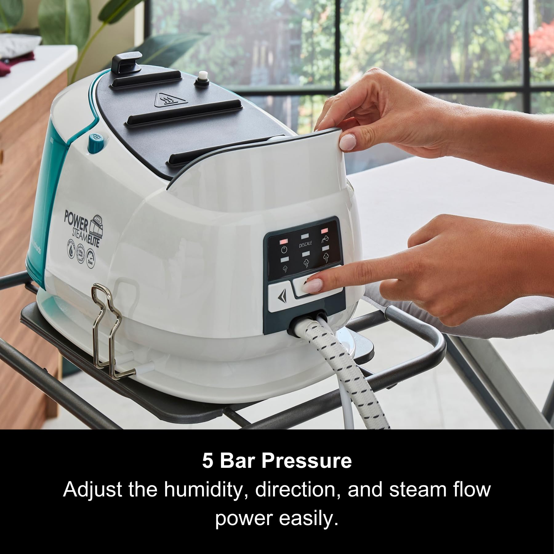 Morphy Richards PowerSteam Elite Steam Generator Iron - 4.5 Bar Pressure | Ceramic Soleplate | 1.8L Tank 4