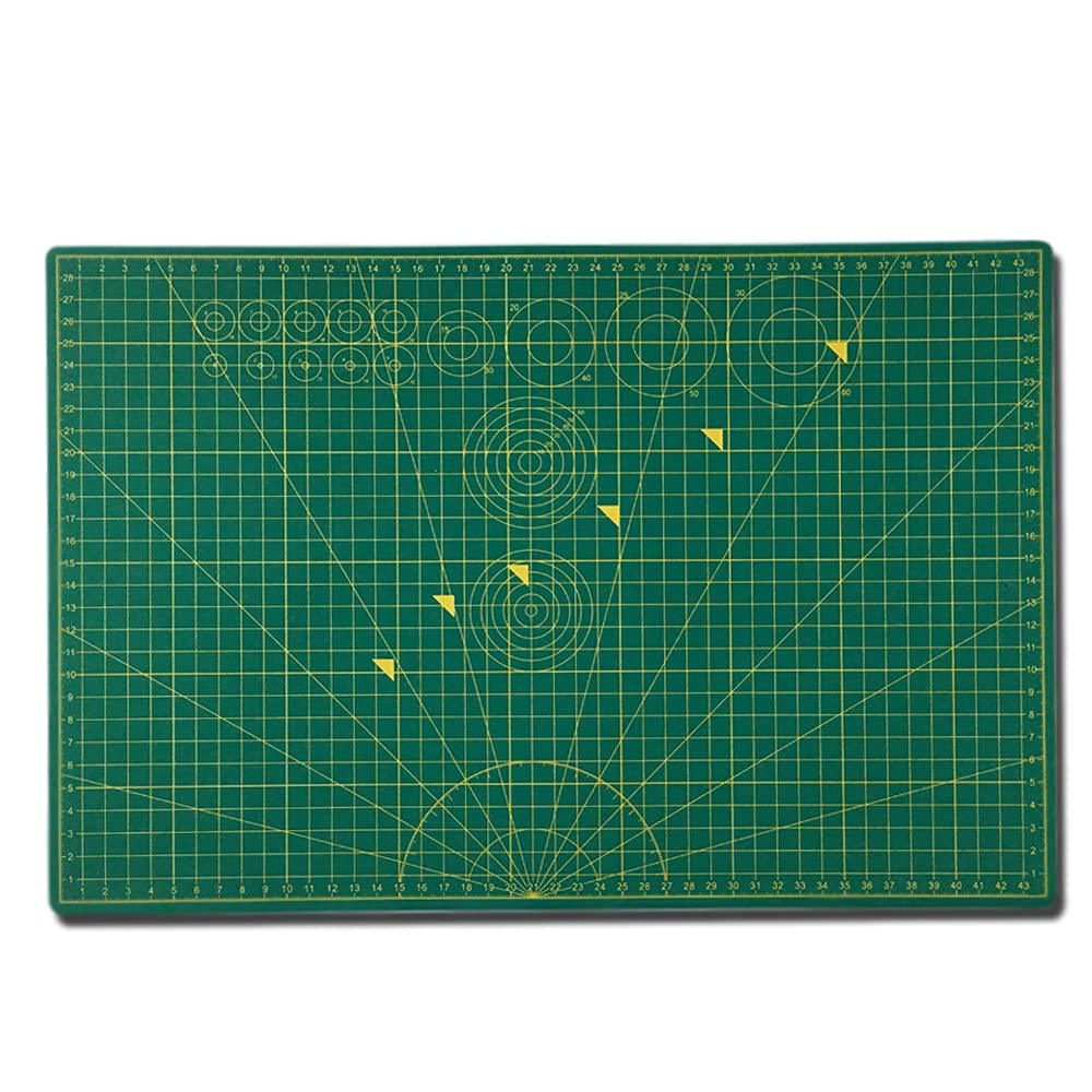 ARK Heavy Duty Multi Layer Self Healing Cutting Mat | Double Sided Imperial/Metric Rulings | Available in A1, A2, A3