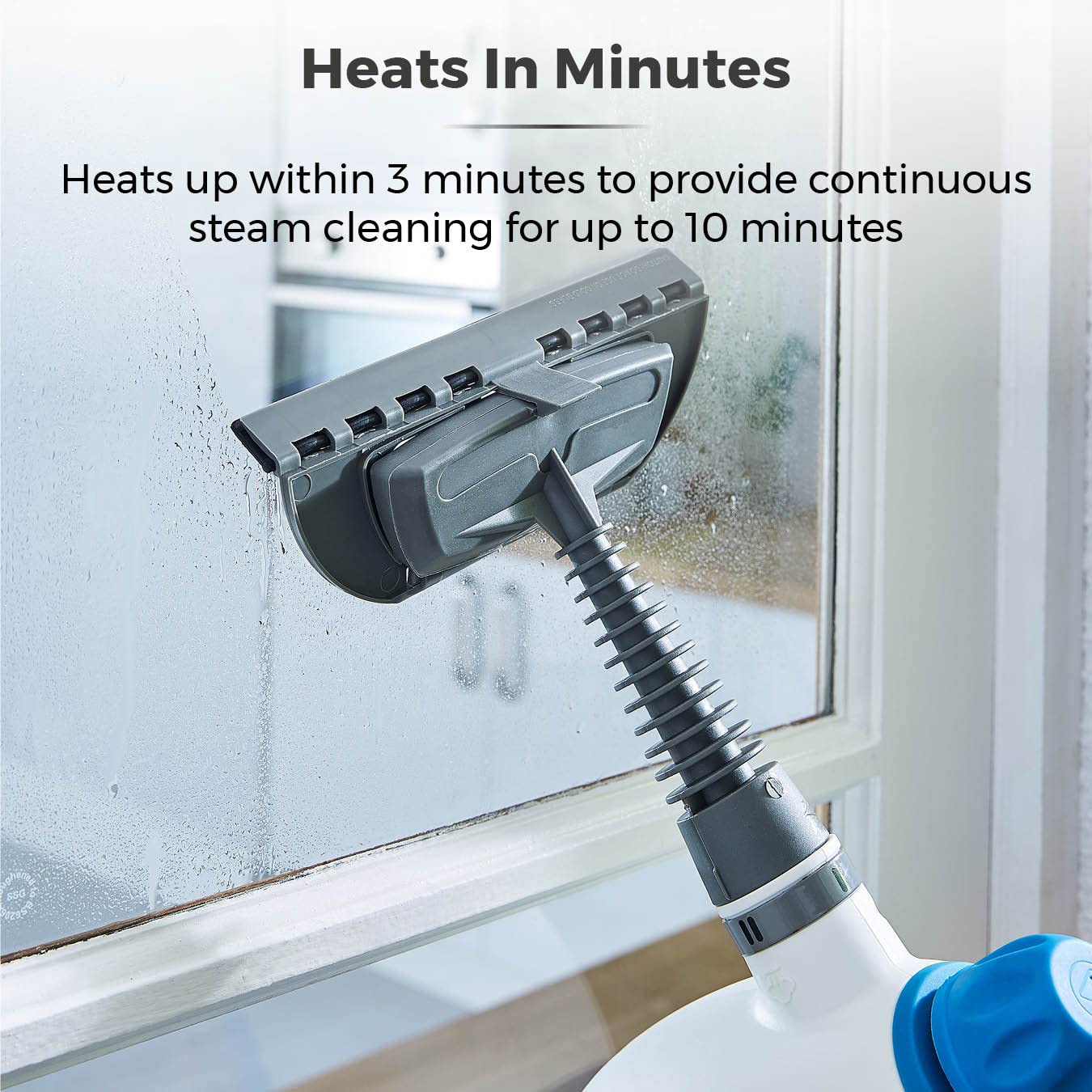 Tower Handheld Steam Cleaner - Kills 99.99% Bacteria | 1050W Power | 3 Min Heat Up 5