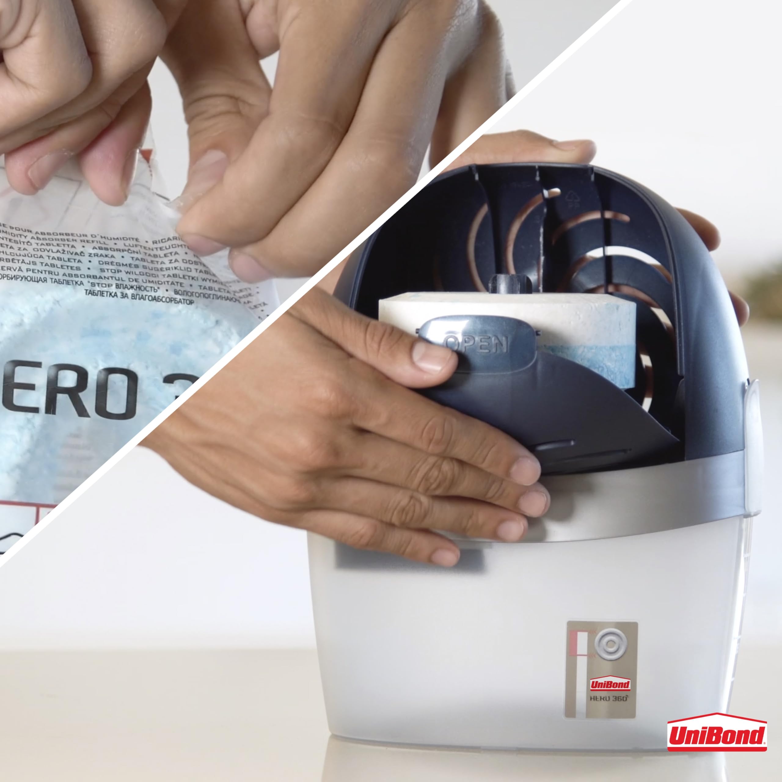 Unibond AERO 360º Lavender Humidity Absorber - Controls Moisture & Odours | Up to 20m² 6