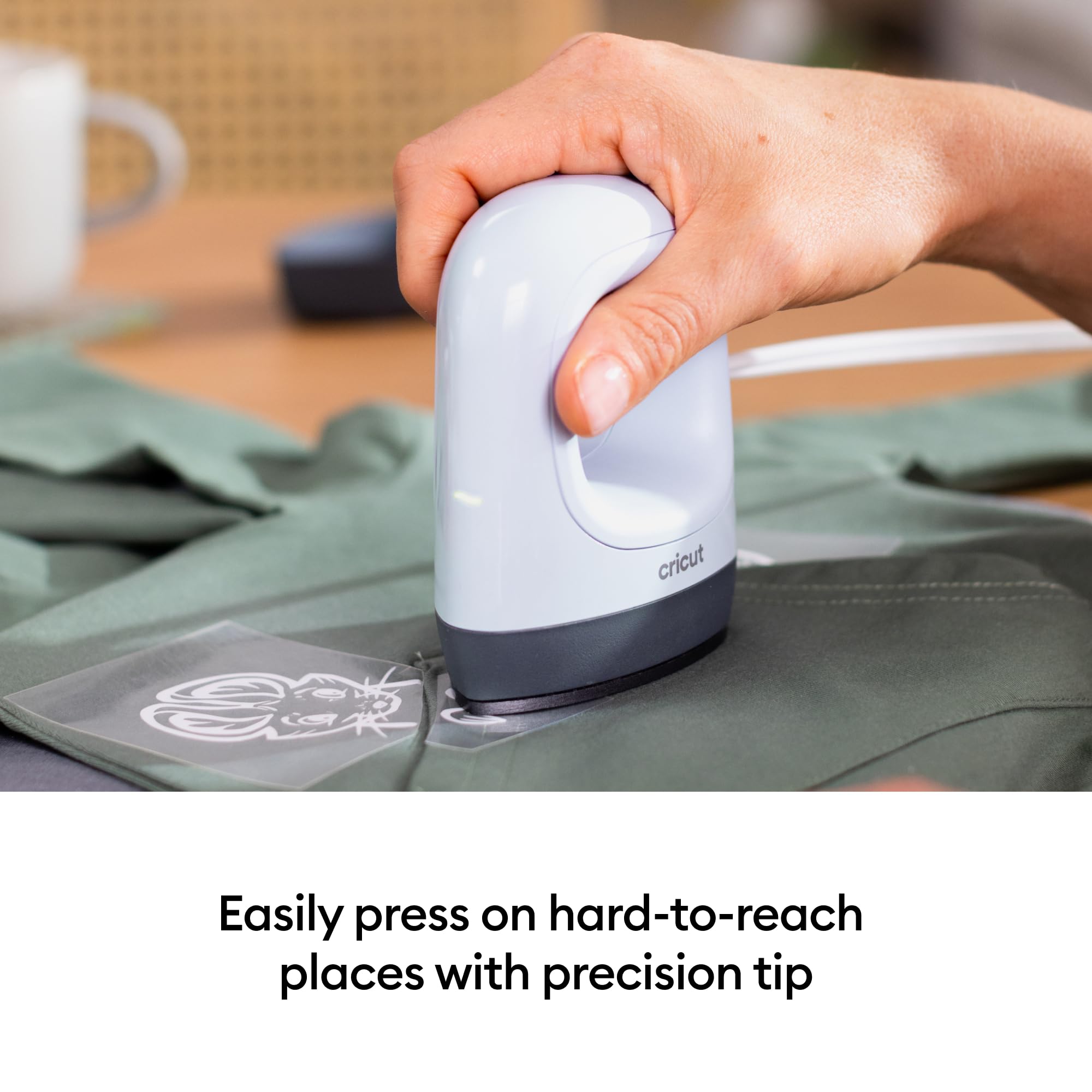 Cricut EasyPress Mini LT Heat Press - Compact for HTV & Sublimation | Blue 3