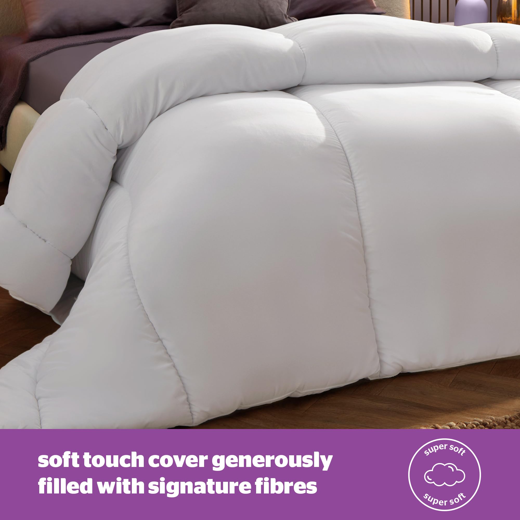 Silentnight Deep Sleep Double Duvet 10.5 Tog | Hypoallergenic, Machine Washable | 200x200cm 4