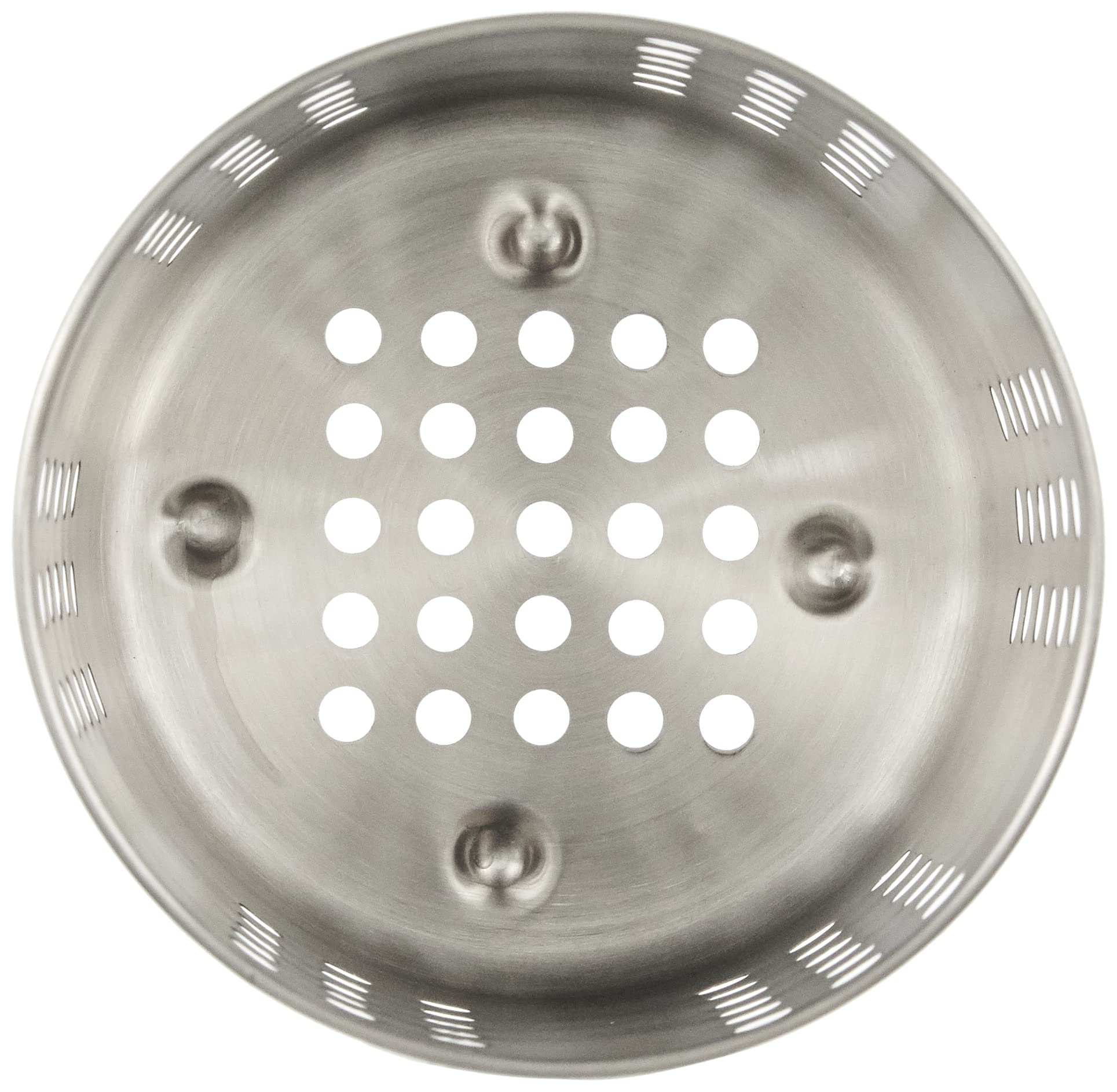 Zeller Kitchen Utensil Holder - Stainless Steel | 12 cm Diameter x 13 cm Height 2
