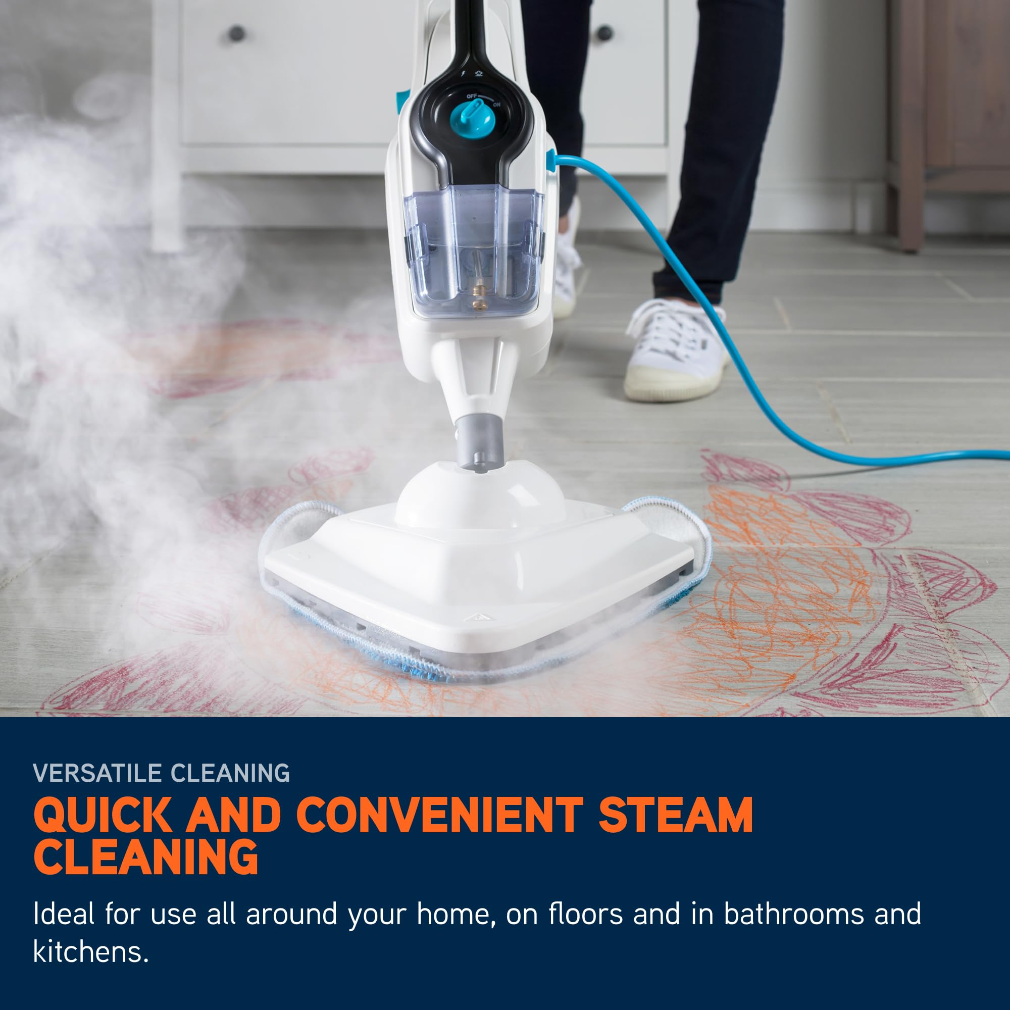 Vax S86-SF-CC Fresh Combi Classic Multifunction Steam Mop | 1600W | 15 Min Runtime 3