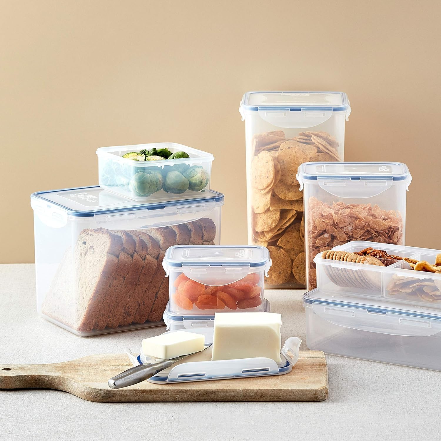 LocknLock HPL824 Rectangular Food Storage Container - 1.6L Capacity | Airtight & Leak Proof 7