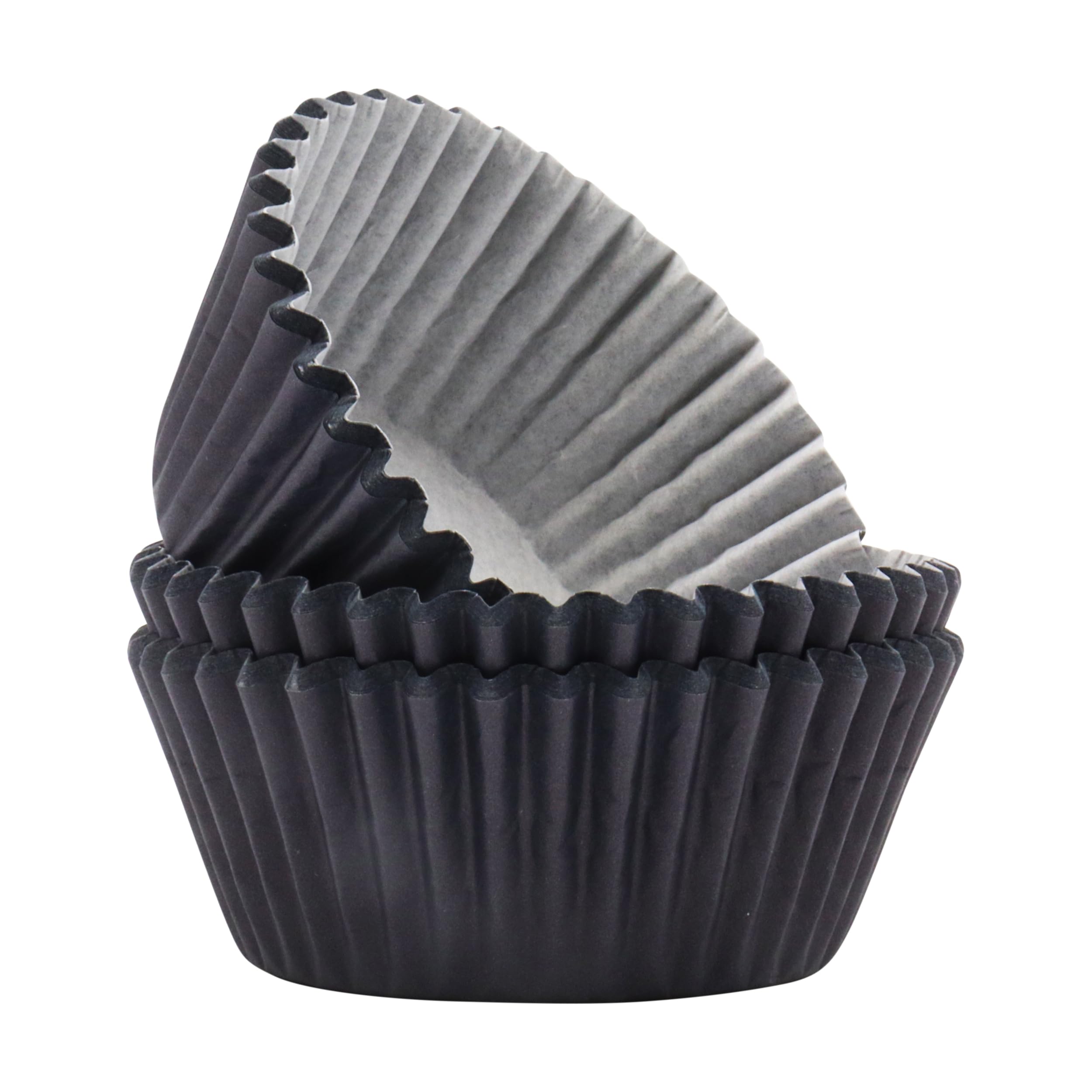 PME Black Cupcake Cases - 60 Pack | Standard Size 51mm | Grease-Proof Paper 1