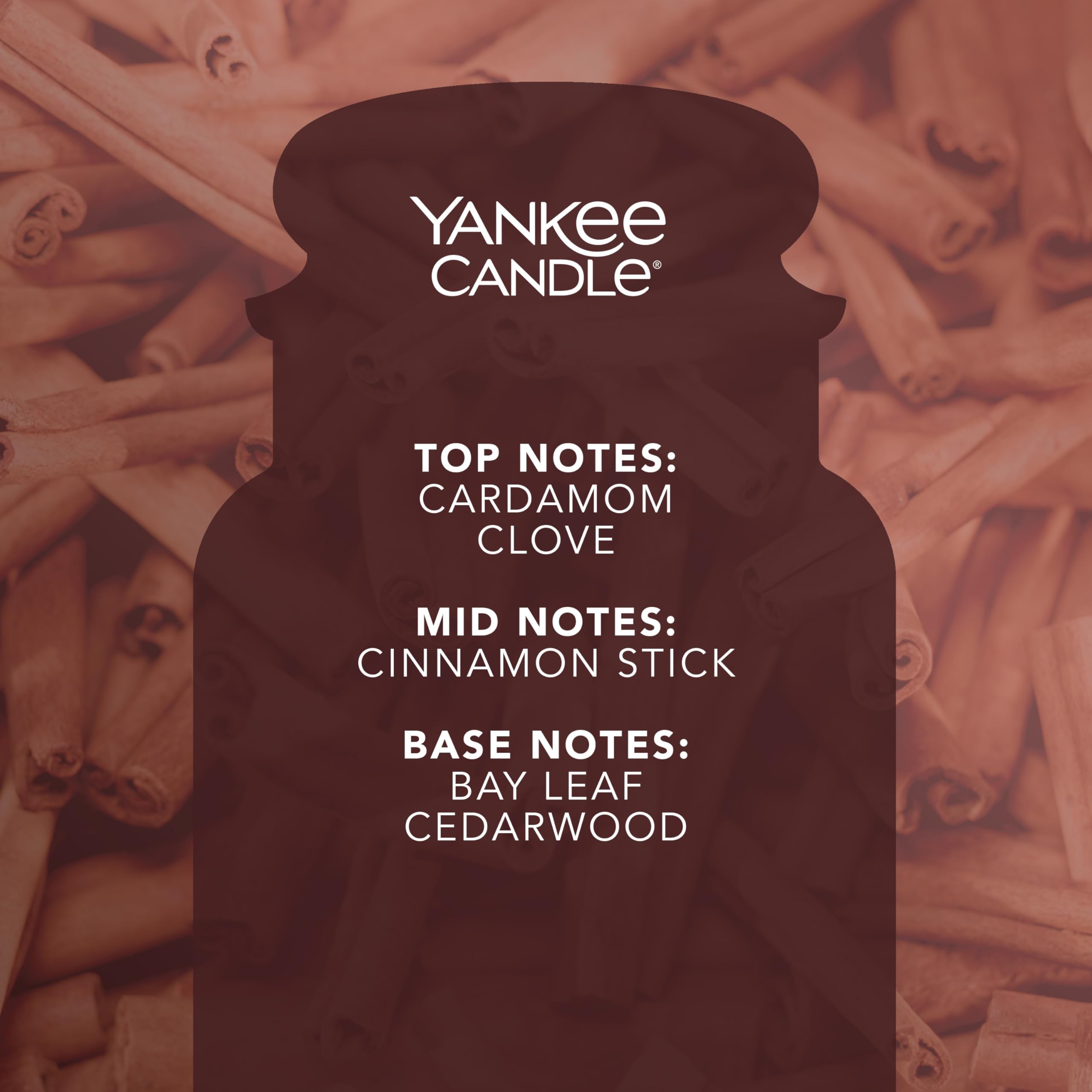 Yankee Candle Cinnamon Stick Scented Candle | Large Jar | Up to 150 Hours Burn Time 3