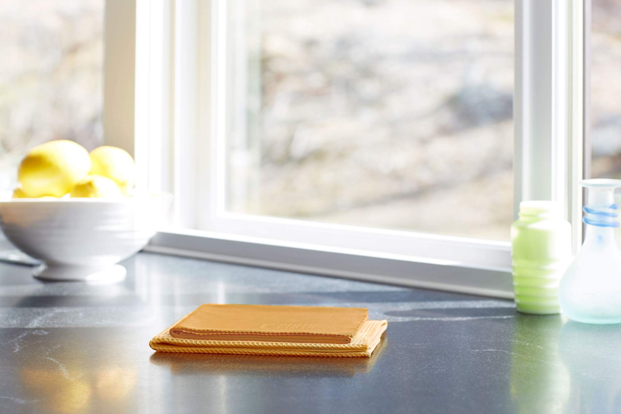 E-Cloth Window Cleaning Set - Streak-Free Microfibre Cloths | 2 Cloth Set | 300 Wash Guarantee 8
