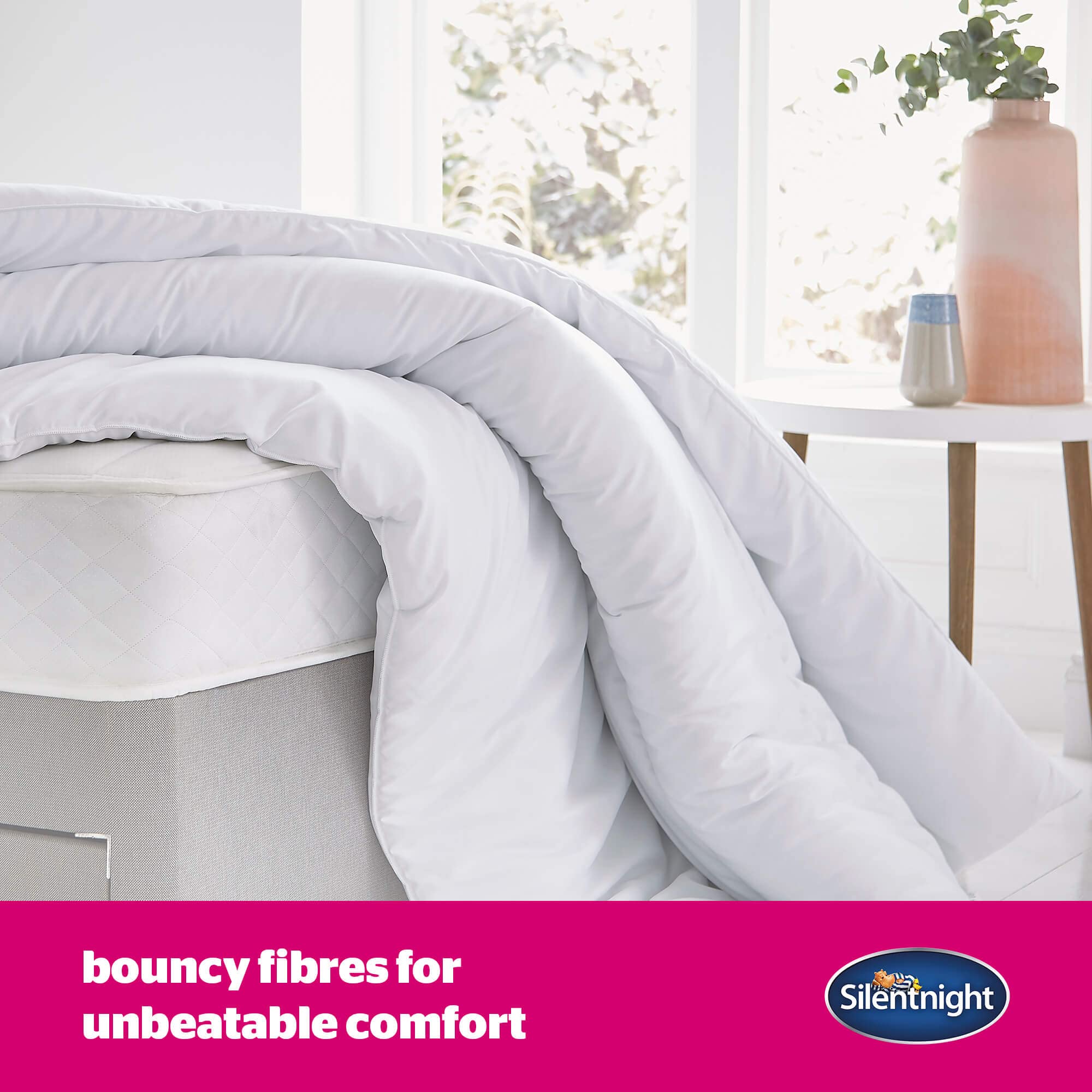 Silentnight Ultrabounce Duvet - 10.5 Tog Single All-Year Comfort | Hypoallergenic Microfibre 6