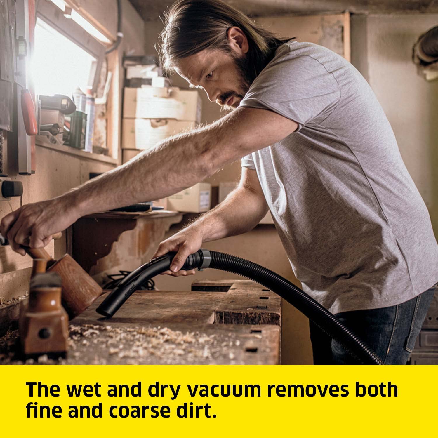 Kärcher Wet-Dry Vacuum Cleaner WD 5 - 240AW Suction | 25L Container | Blower Function 4