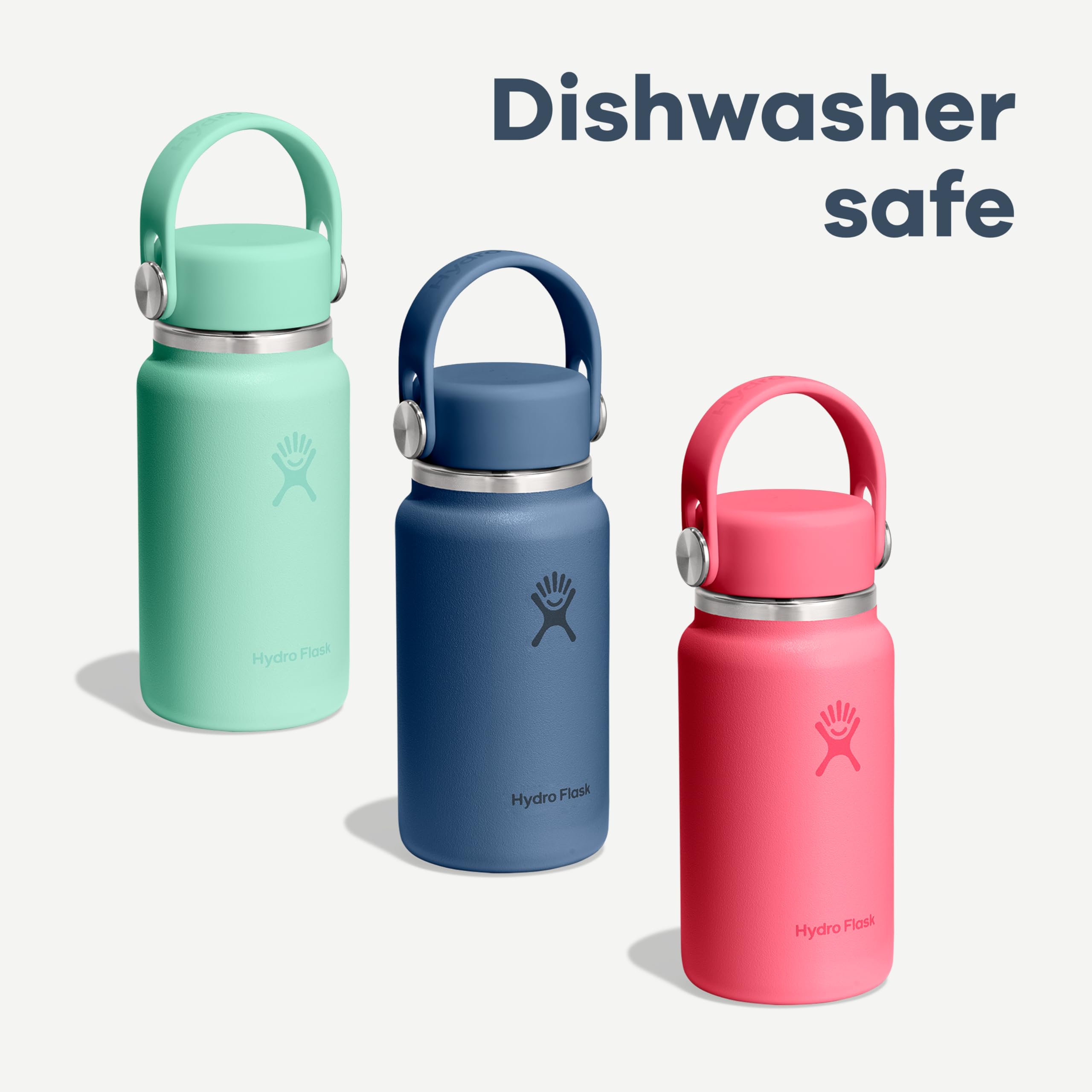 Hydro Flask Micro Hydro 200 ml Insulated Mini Flask | Leakproof Stainless Steel | Black 8