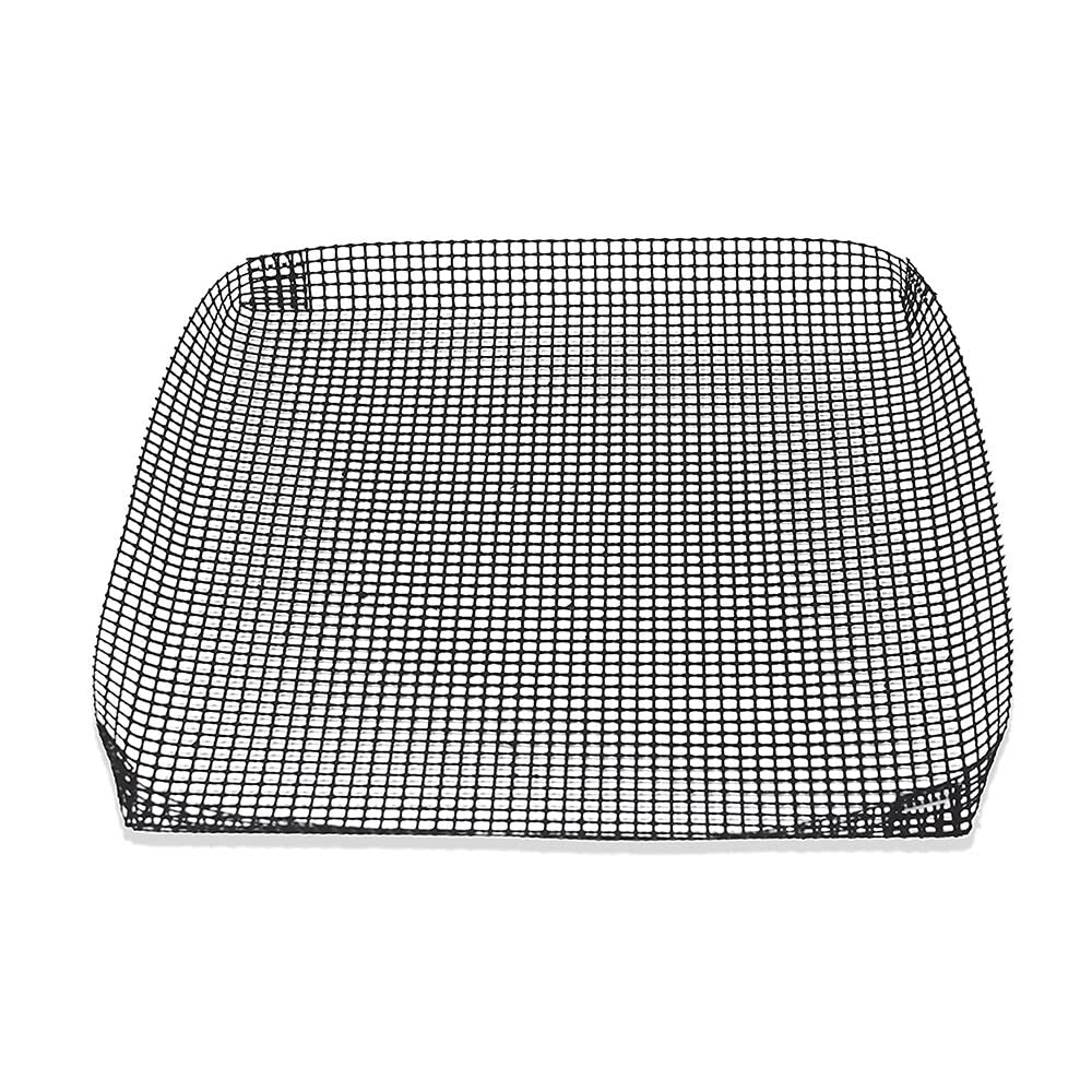 RAM ONLINE Multi-Purpose Black Mesh Oven Chip Tray | 25cm x 25cm Alloy Steel 2