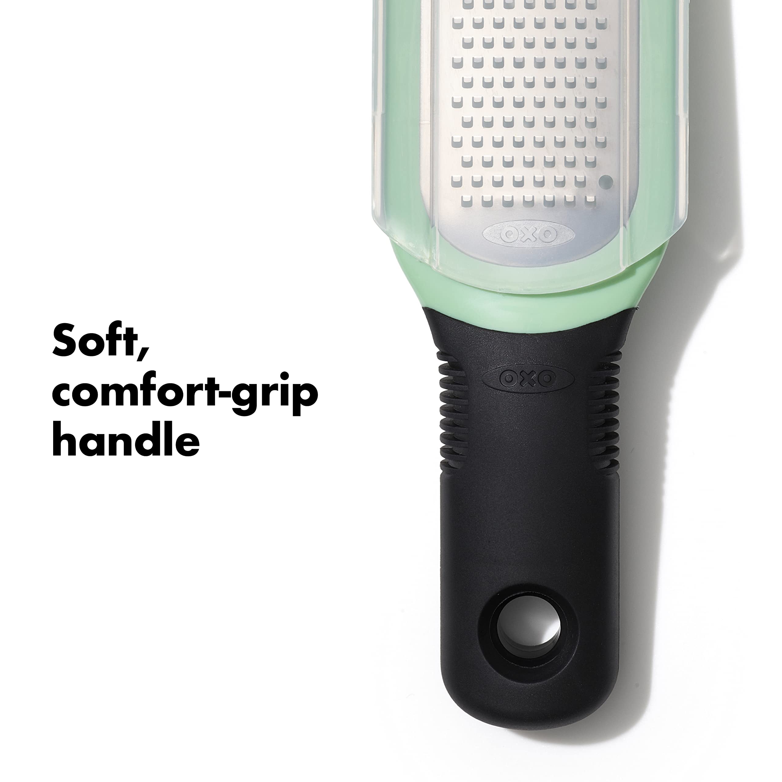 OXO Good Grips Etched Ginger & Garlic Grater - Fine Paste Creation | Stainless Steel 6