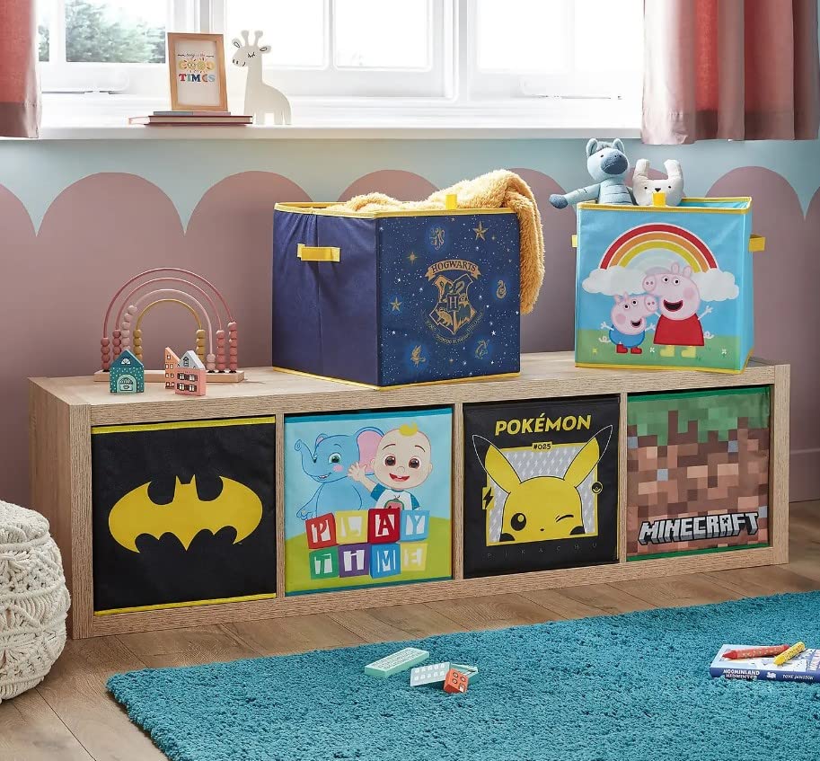 HOX Harry Potter Foldable Storage Cube - Polyester, Fits Kallax | 300x300x300mm 4