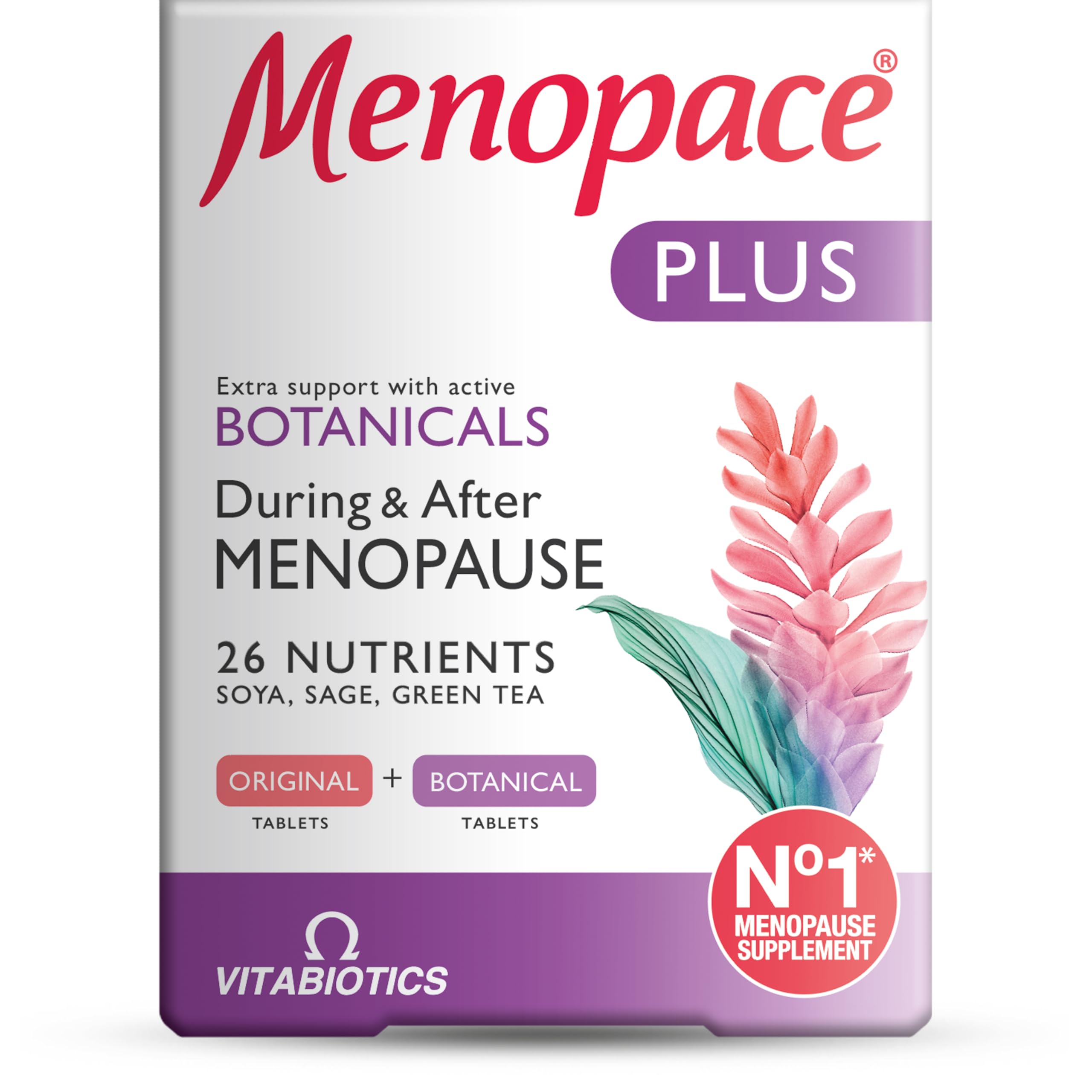 Menopace - Nutritional Support for Perimenopause & Menopause | 56 Count 1
