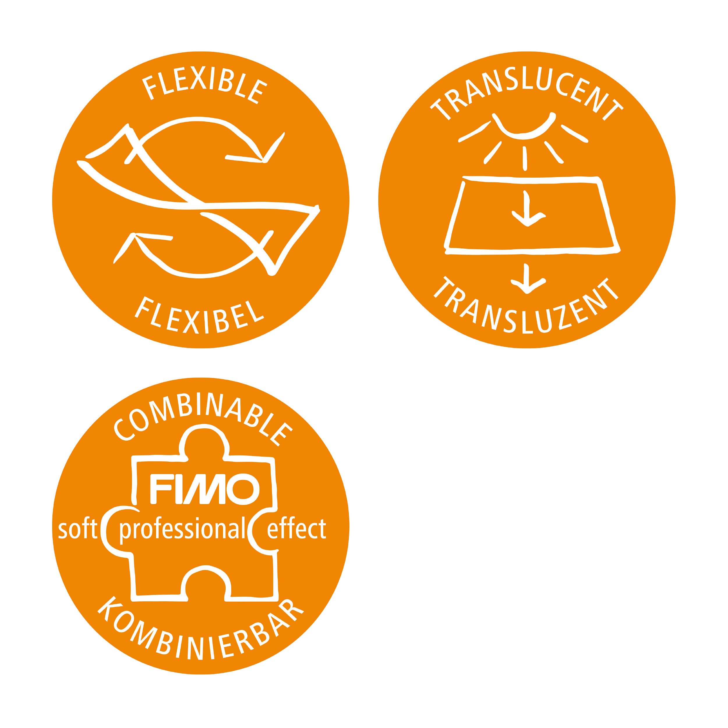 Fimo Liquid Oven-Hardening Decorating Gel - Translucent | 200ml | For Polymer Clay Embellishment 8