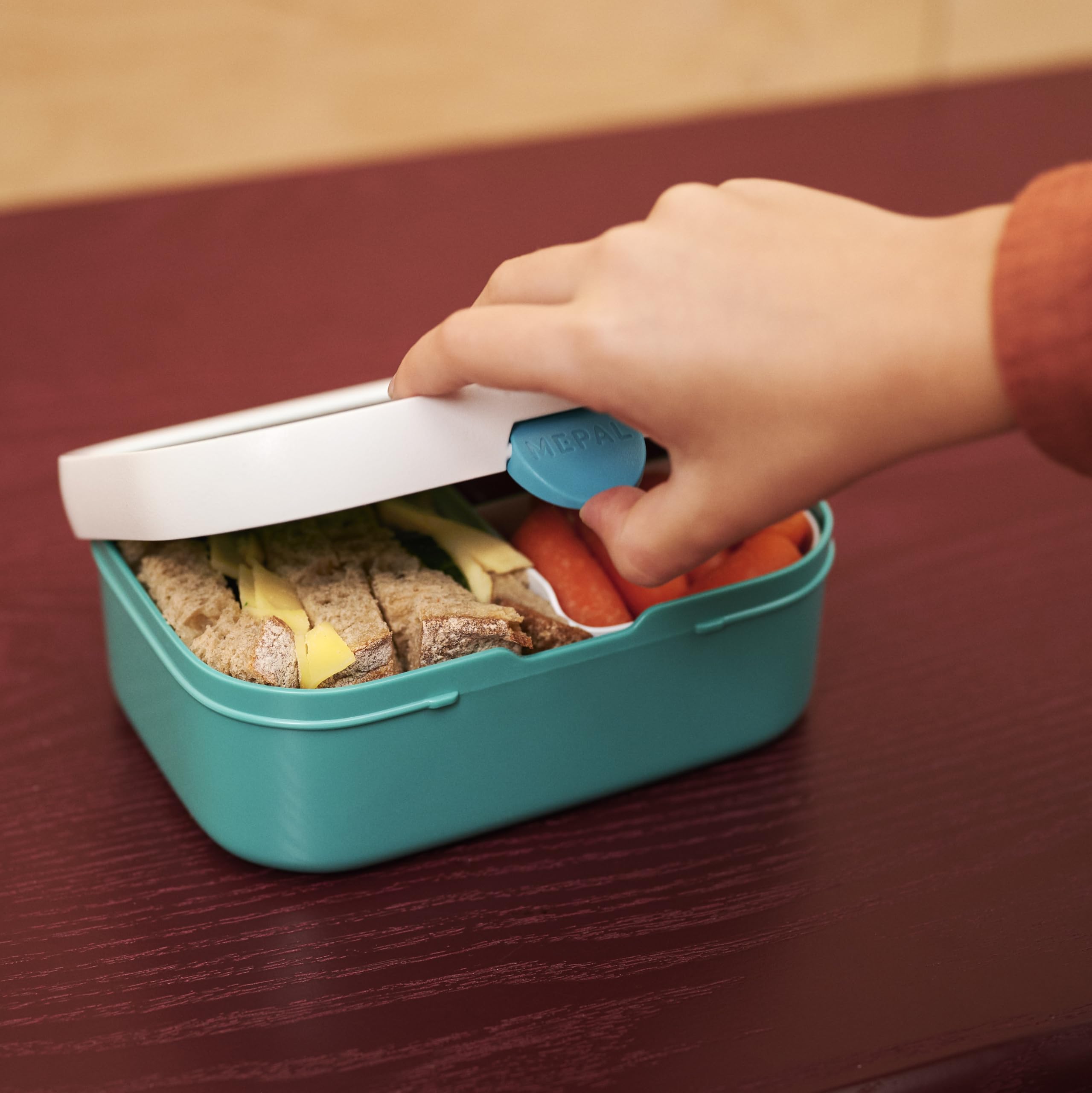 Mepal Campus Little Dutch Bento Box for Children, Forest Friends, Plastic, 750ml 6