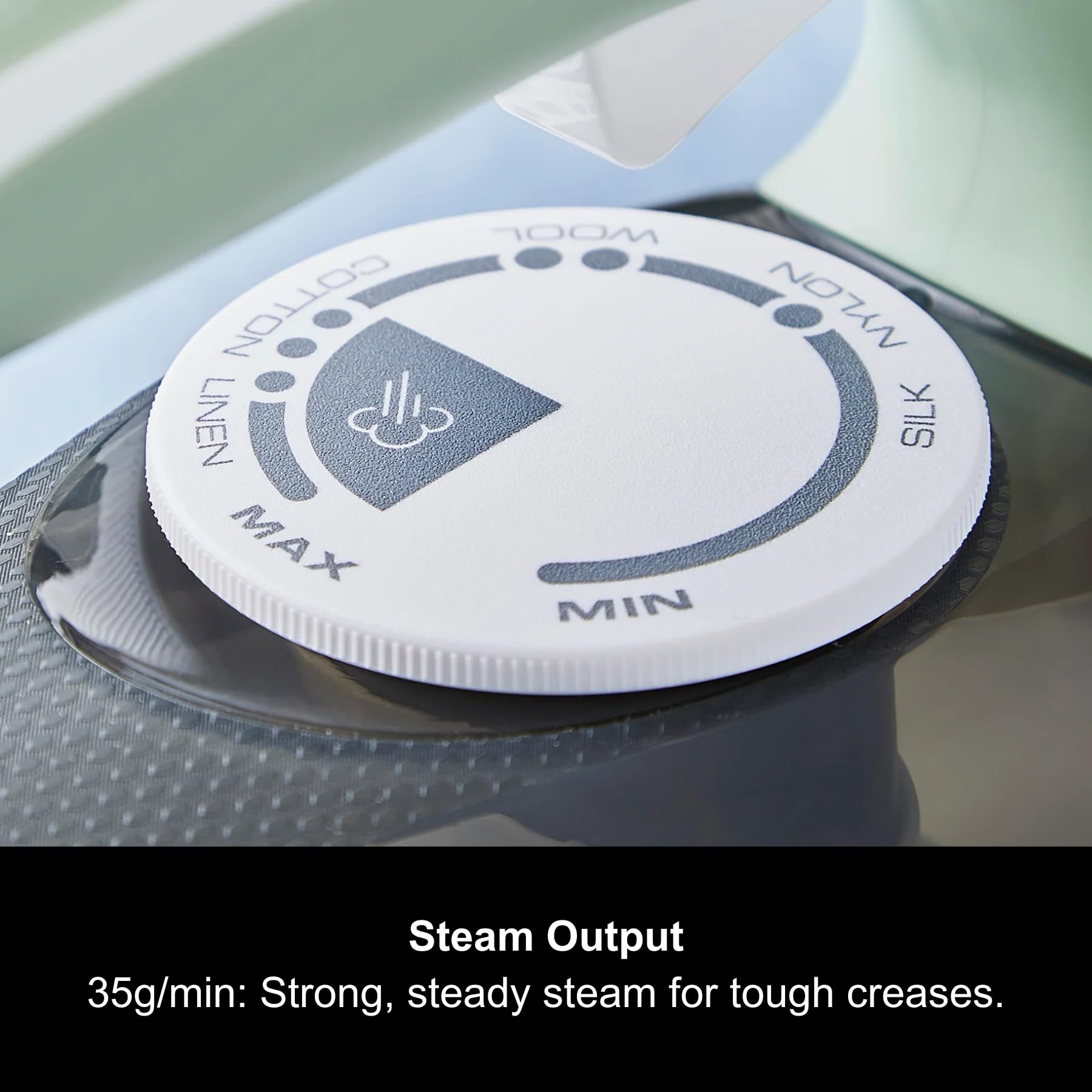 Morphy Richards Steamflow Turbo Steam Iron - 35g/min Vertical Steam | Ceramic Soleplate | 450ml Tank 7