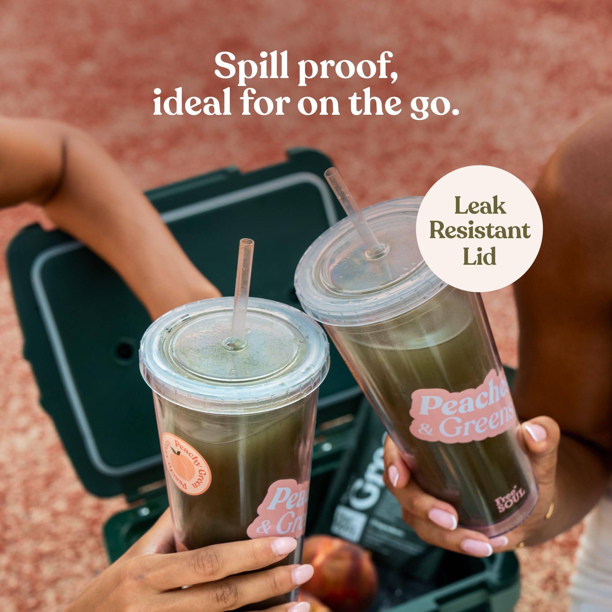 Free Soul Portable Tumbler - 750ml Capacity | Leak Proof | Includes Straw 4