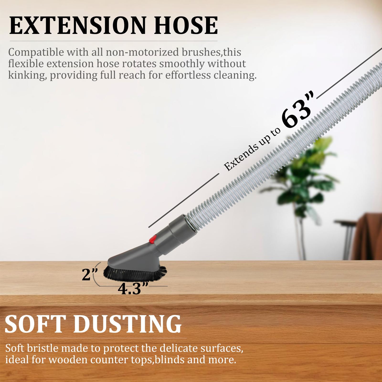 Fullclean Replacement Attachment Kit for Dyson GEN5 V15 V12 V11 V10 V8 V7 Cordless Vacuums 5