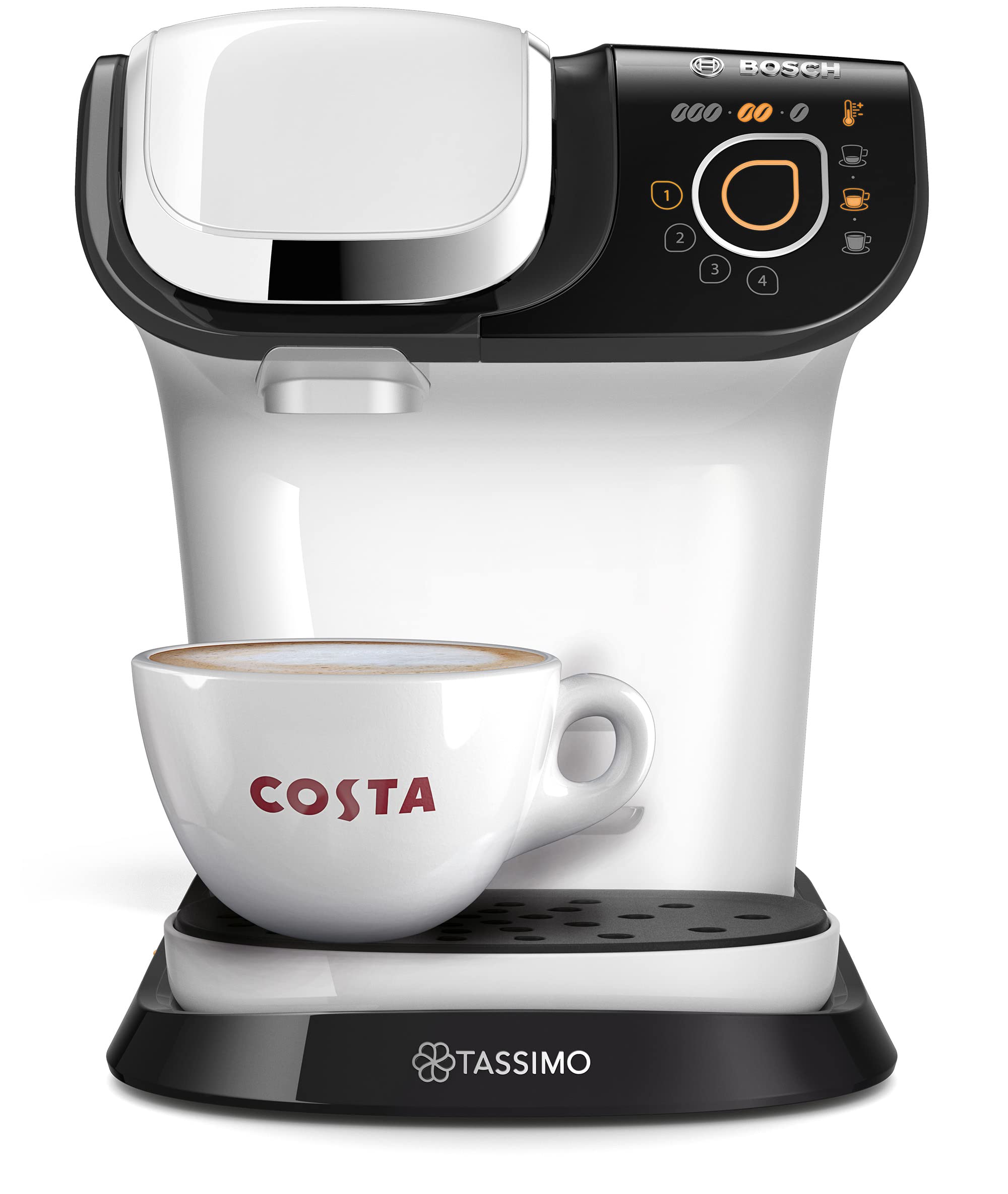 Tassimo by Bosch My Way 2 TAS6504GB Coffee Machine - Personalization | 1.3L Tank | Brita Filter 1