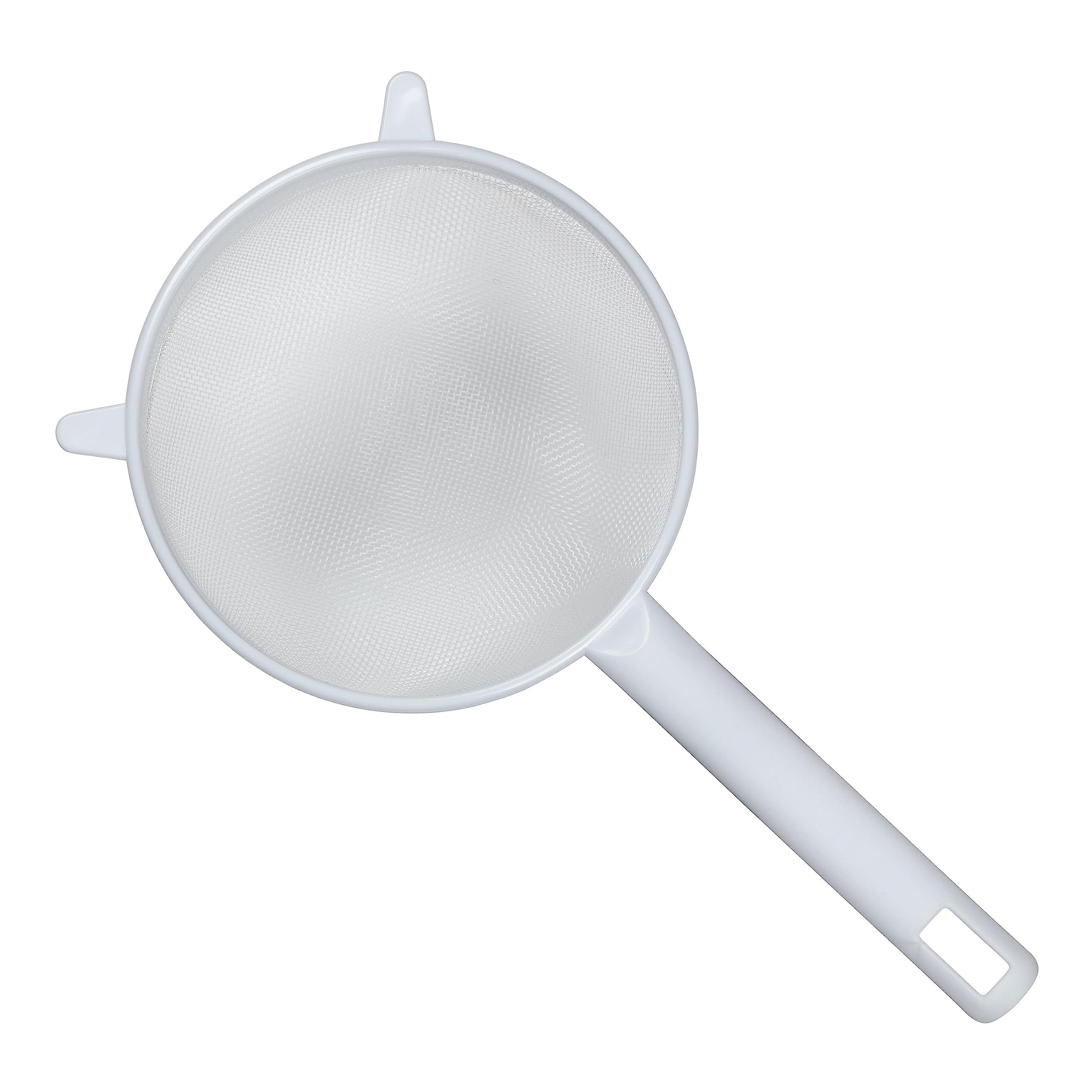 Tala 15cm White Plastic Sieve - Fine Nylon Mesh for Clump-Free Sifting | Dishwasher Safe 3