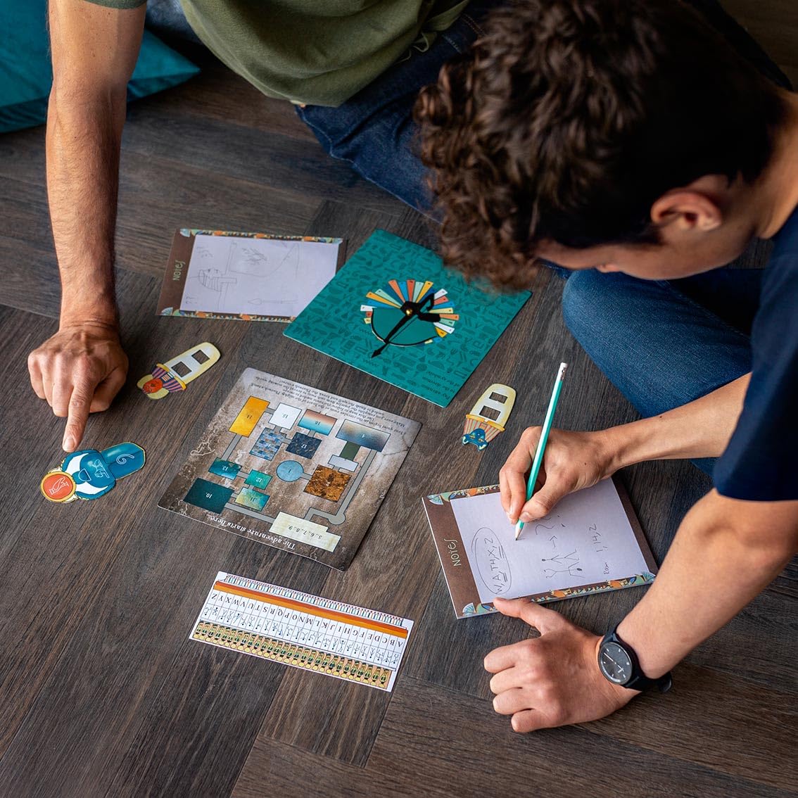 Talking Tables CRACK THE CASE Egyptian Escape Room Game | Ages 9+ | 1-6 Players | 90 Min 5