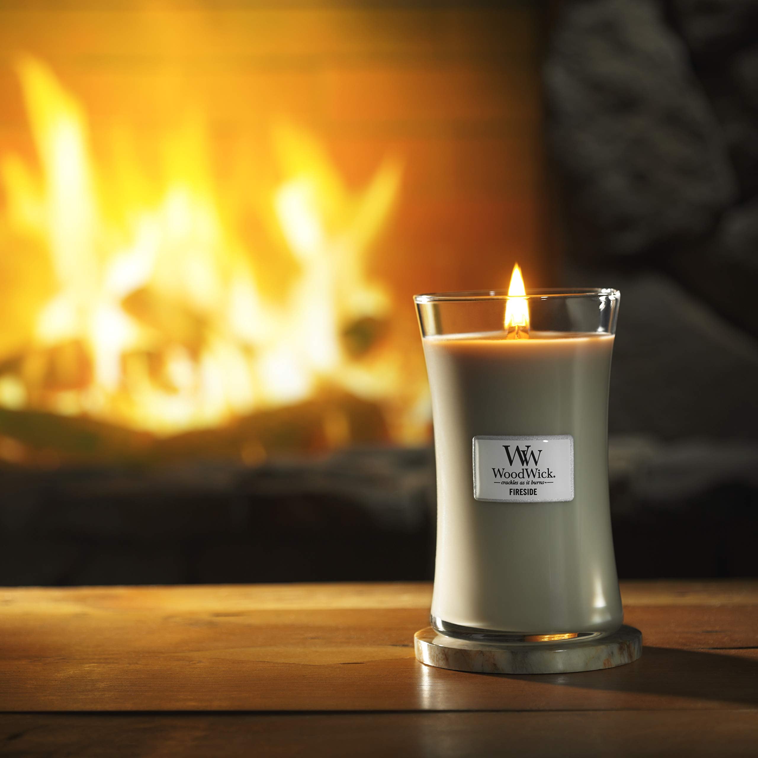 Woodwick Fireside Scented Specialty Candle | Large Hourglass | Up to 130 Hours 4