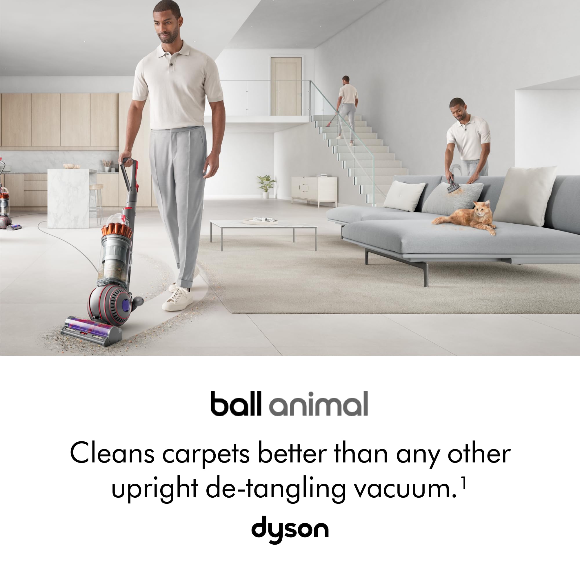 Dyson Ball Animal UP32 Upright Vacuum Cleaner - Self-Detangling Vanes | 700W | 1.2L Capacity