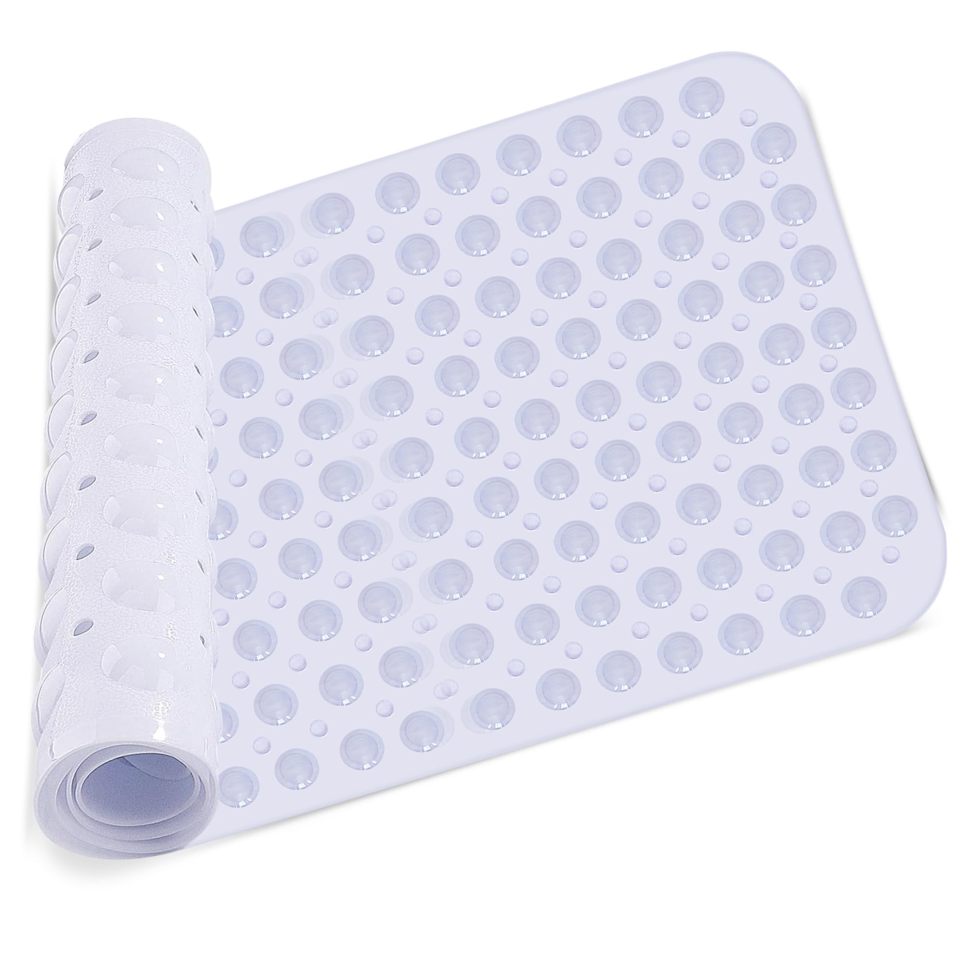G4GADGET Non-Slip Shower Mat - 70x38cm Clear PVC with 149 Suction Cups | Anti-Mould 1