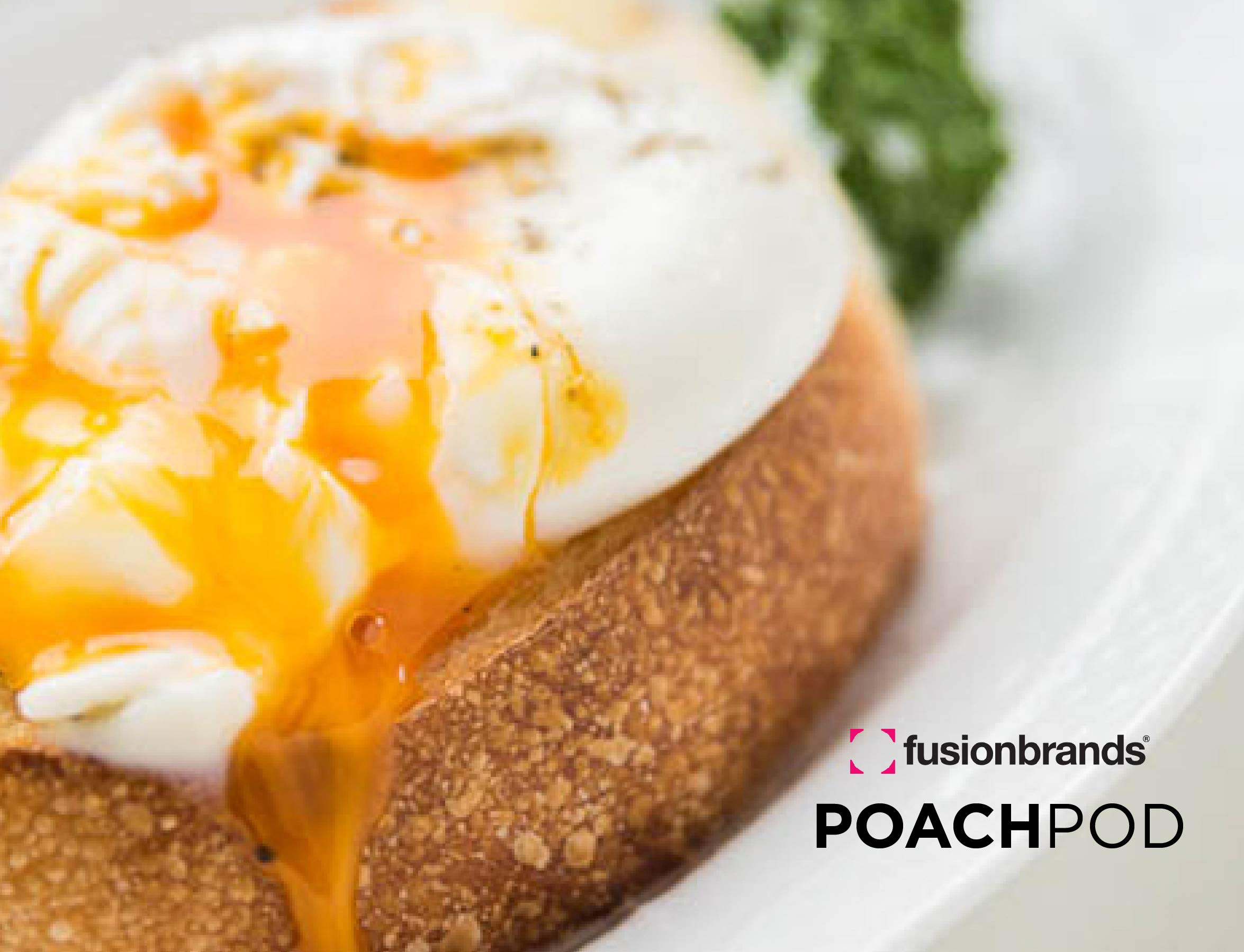 fusionbrands Poach Pod Egg Poachers - Silicone, Microwave & Dishwasher Safe | 8cm Diameter | Set of 2 Green Pods 4