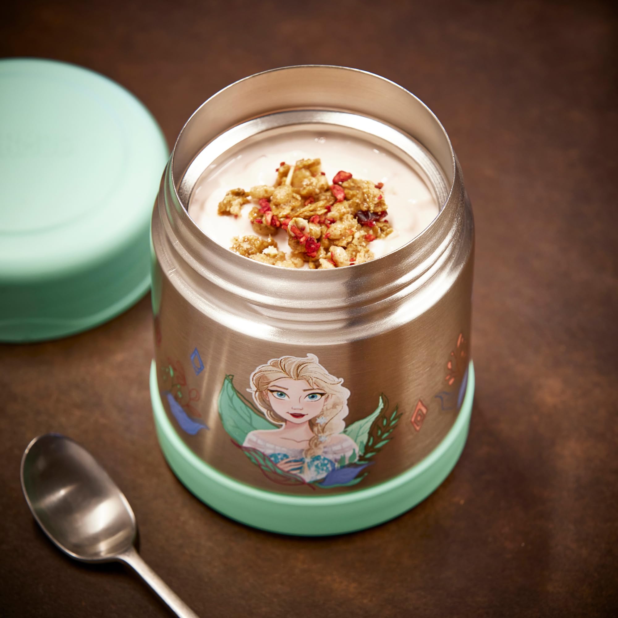 Thermos Disney Frozen Food Flask - Vacuum Insulated | 290ml | Stainless Steel 7