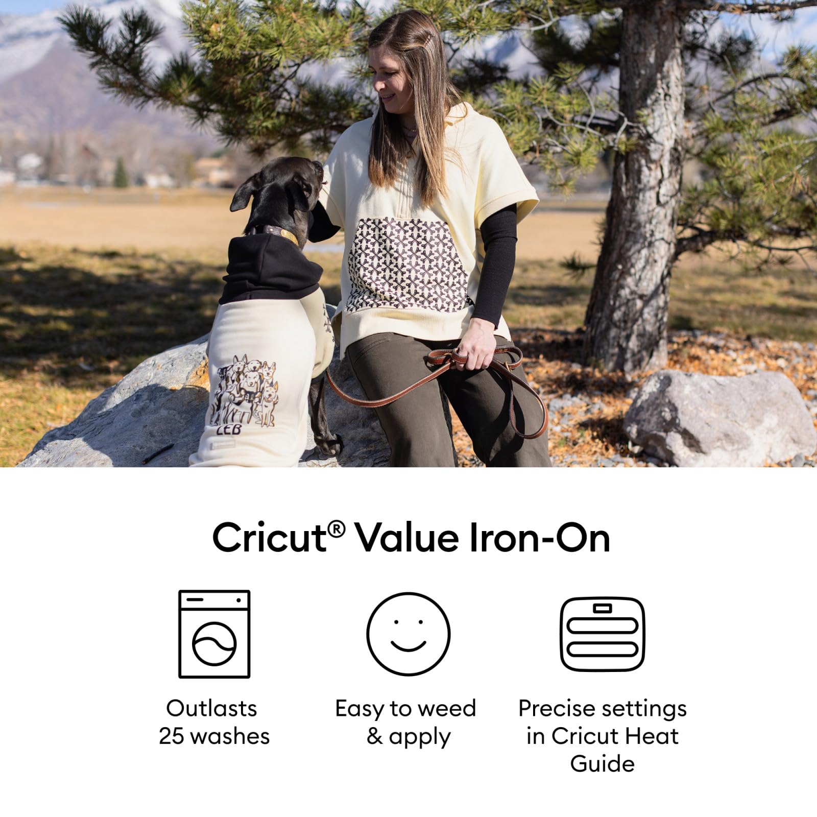 Cricut Value Iron On Vinyl - Pink Heat Transfer Vinyl for Custom T-Shirts | 30.5 cm x 1.5 m 3
