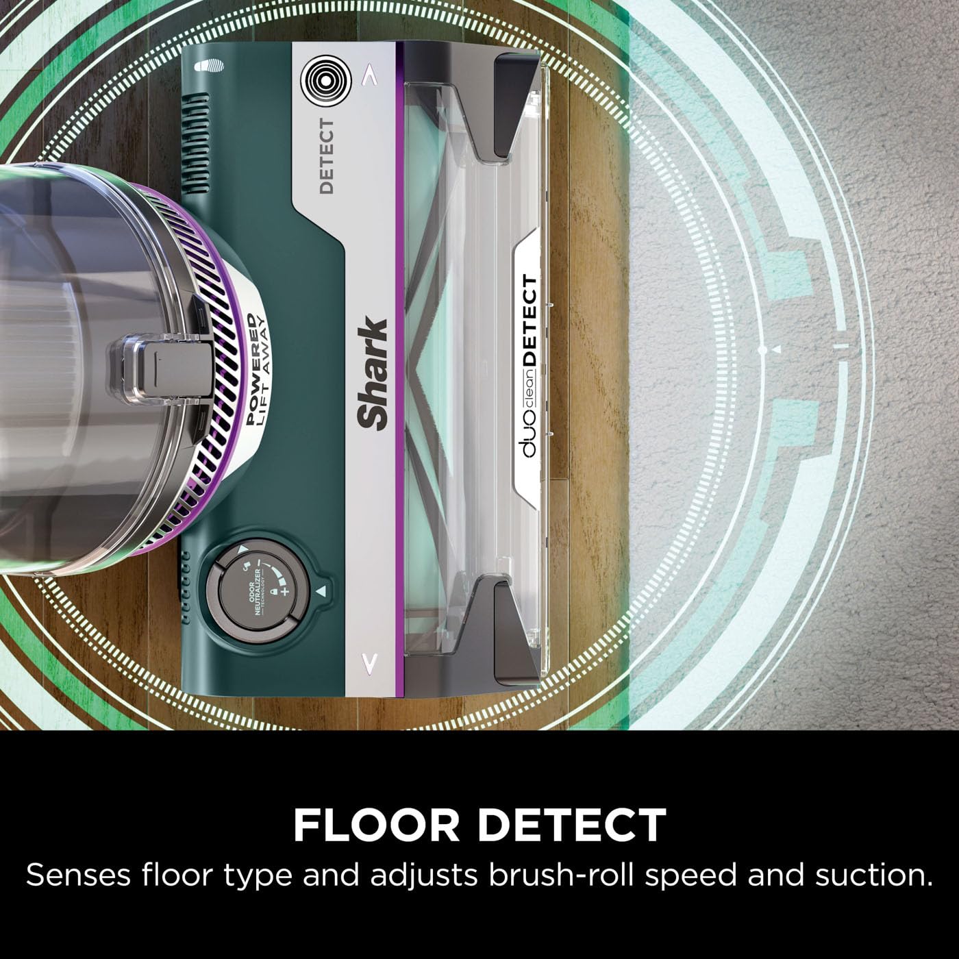 Shark PowerDetect Corded Upright Vacuum Cleaner - DuoClean Detect, Reverse Clean, Anti-Odour | 750W, 1.3L 7