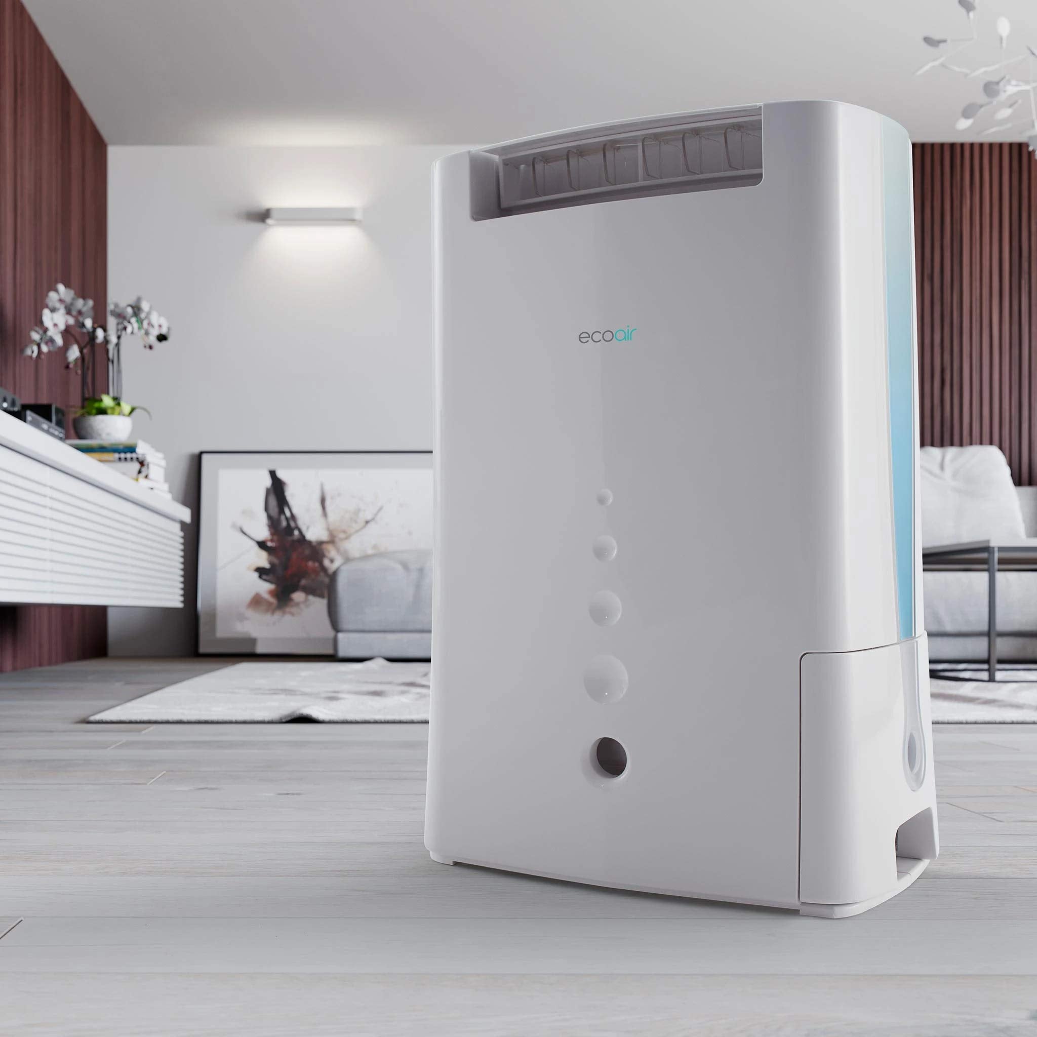 EcoAir DD128 Desiccant Dehumidifier - 8 L/Day Extraction | Electronic Control | Up to 66 m² Coverage 9