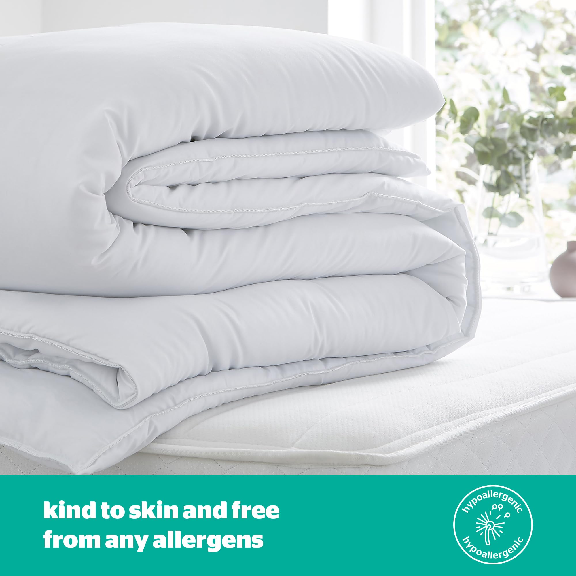 Silentnight Just Like Down Double Duvet - 13.5 Tog Winter Warmth | Hypoallergenic | Made in UK 6